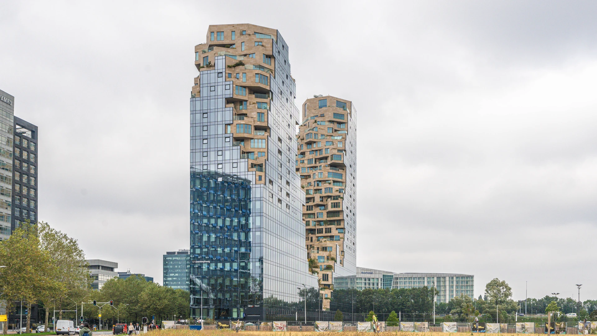 Diensten van een makelaar in de Zuidas van Amsterdam