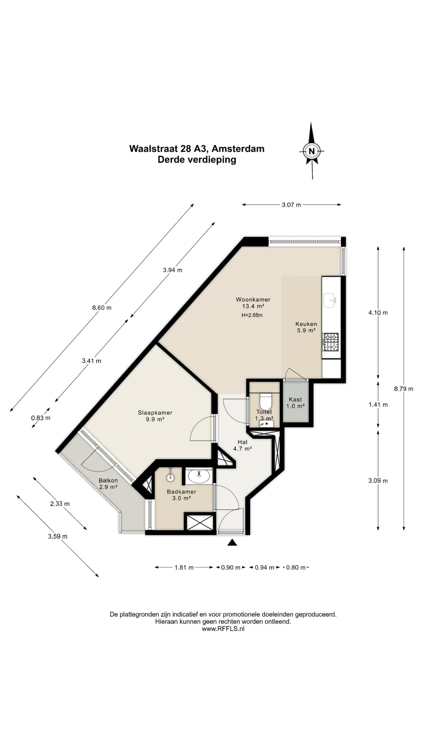 Waalstraat 28 A 3 in AMSTERDAM-27
