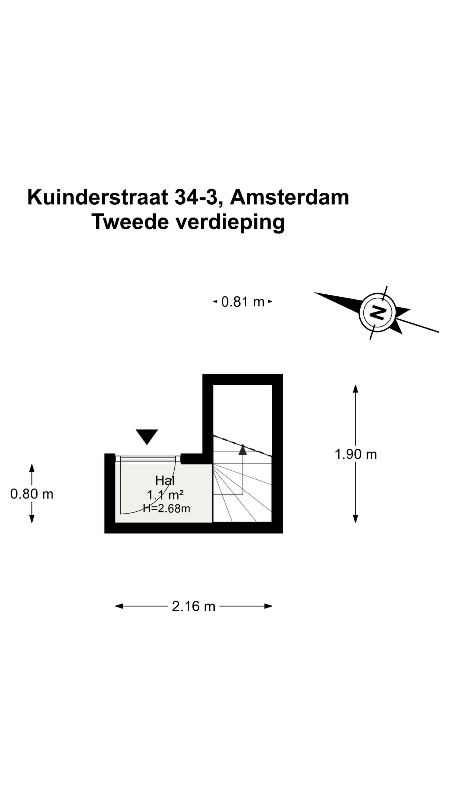 Kuinderstraat 34 3 in AMSTERDAM-18