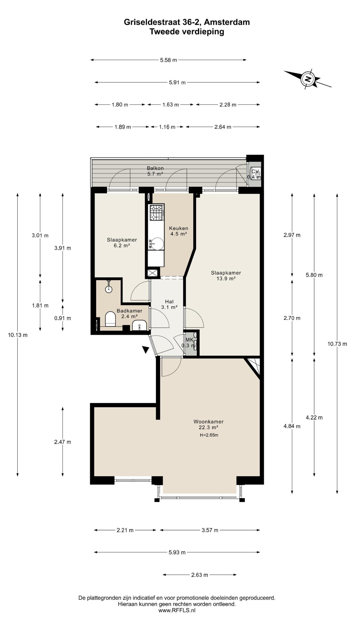 Griseldestraat 36 2 in AMSTERDAM-21