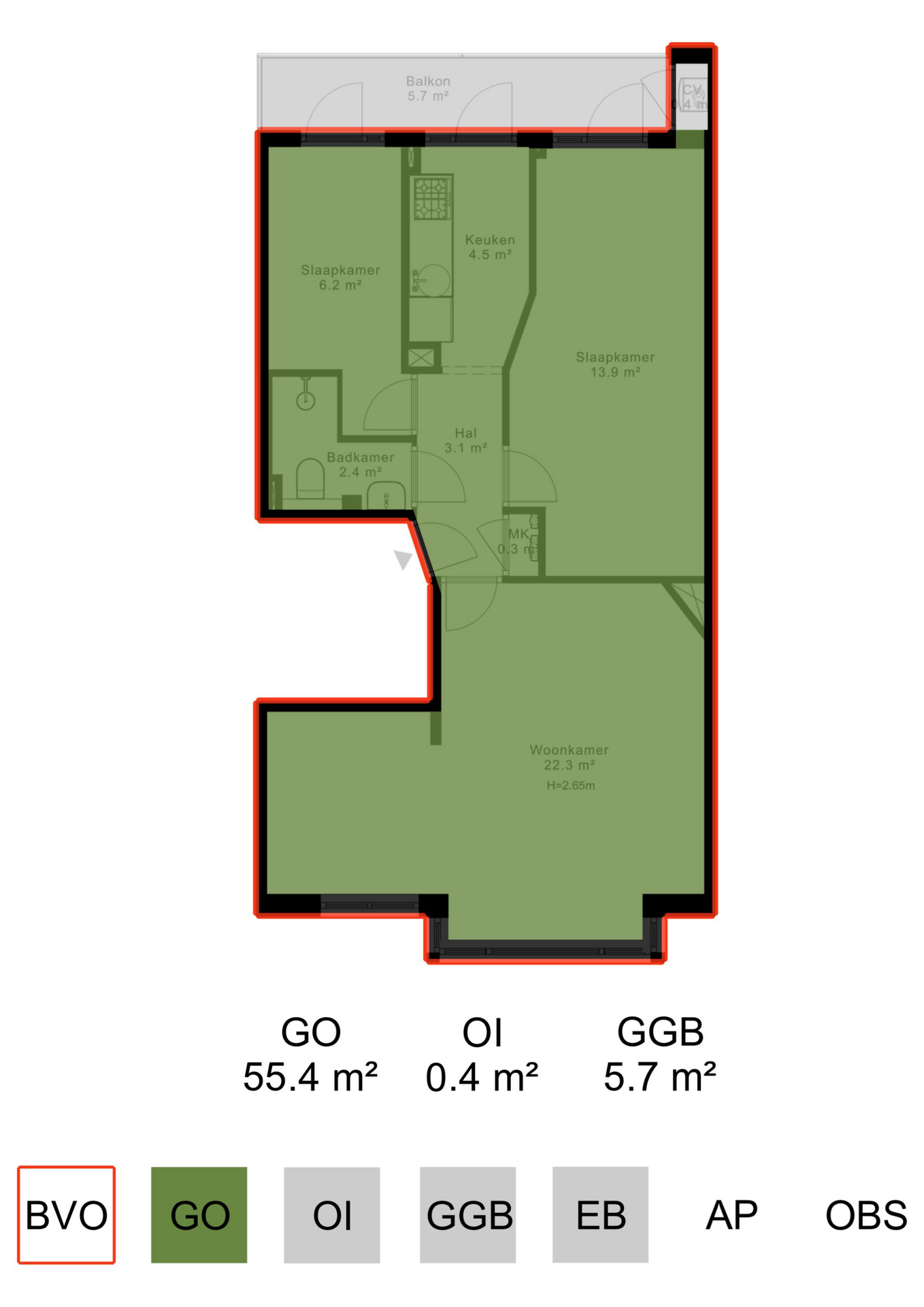 Griseldestraat 36 2 in AMSTERDAM-23