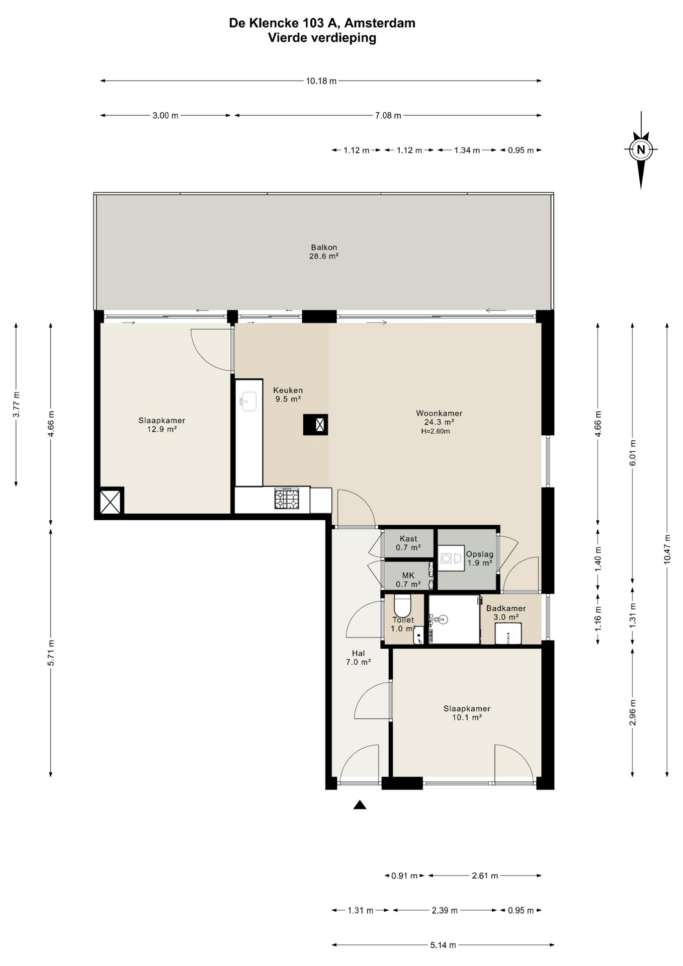 De Klencke 103 A in AMSTERDAM-26