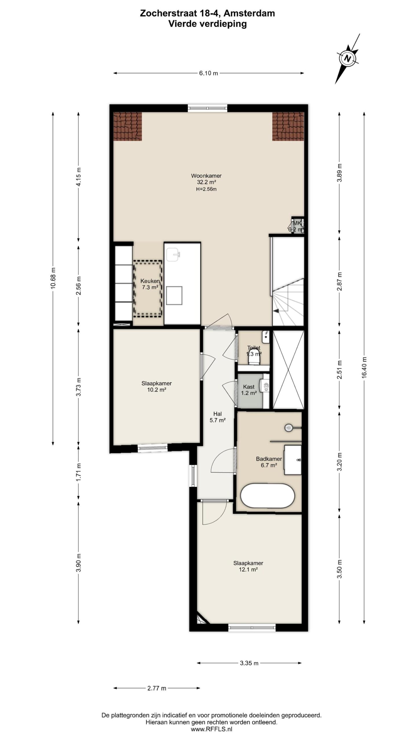Zocherstraat 18 4 in AMSTERDAM-42