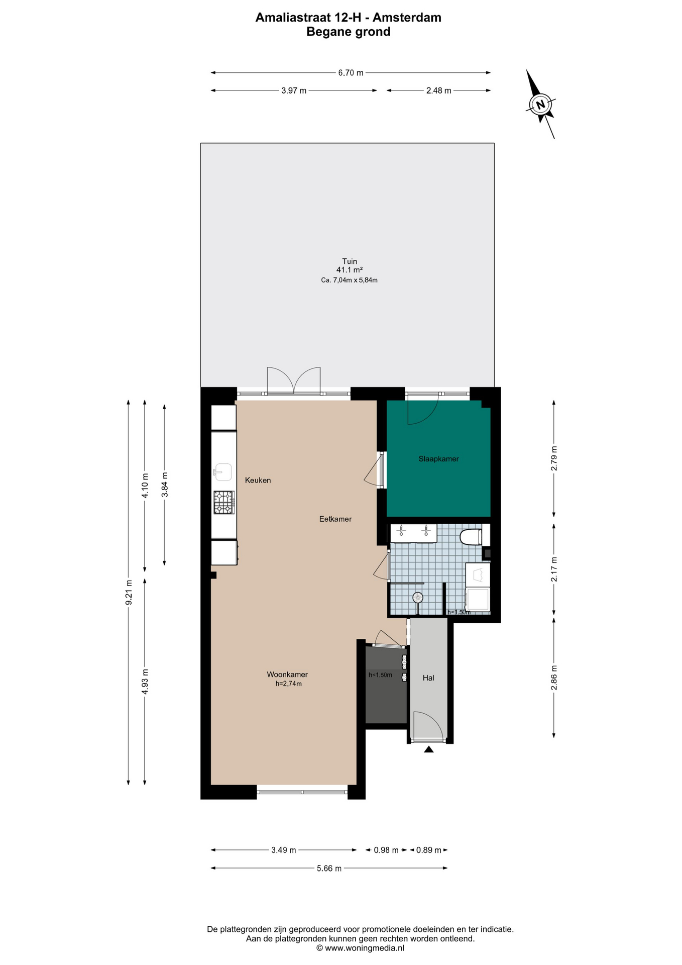 Amaliastraat 12 H in AMSTERDAM-30
