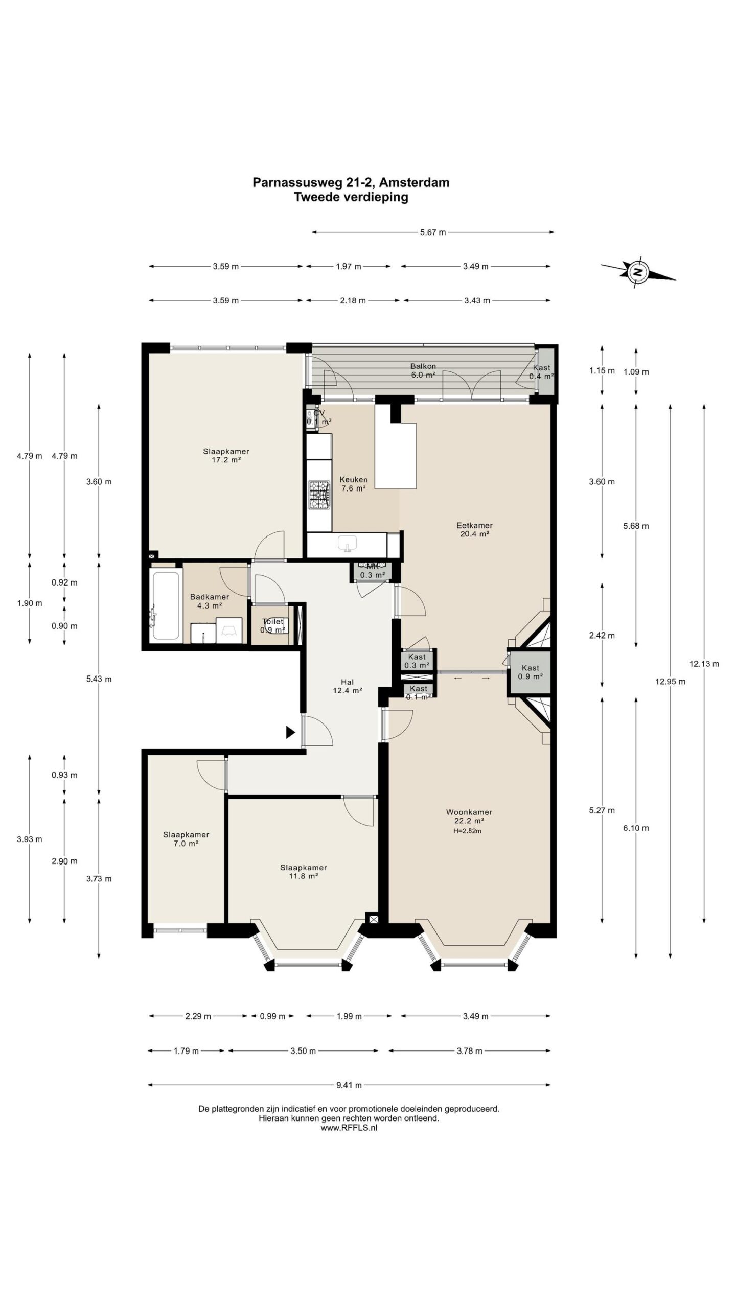 Parnassusweg 21 2 in AMSTERDAM-41