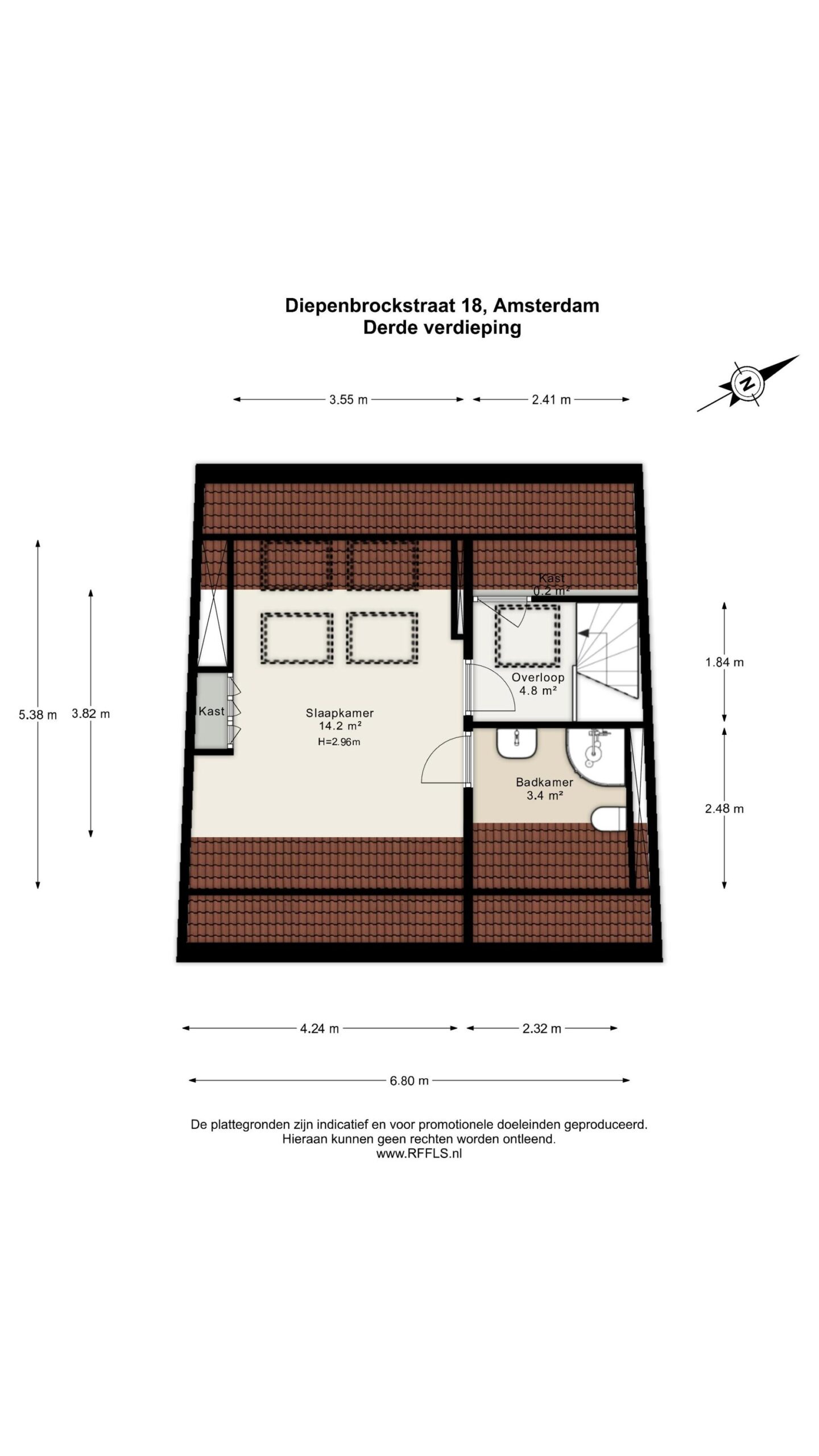 Diepenbrockstraat 18 in AMSTERDAM-78