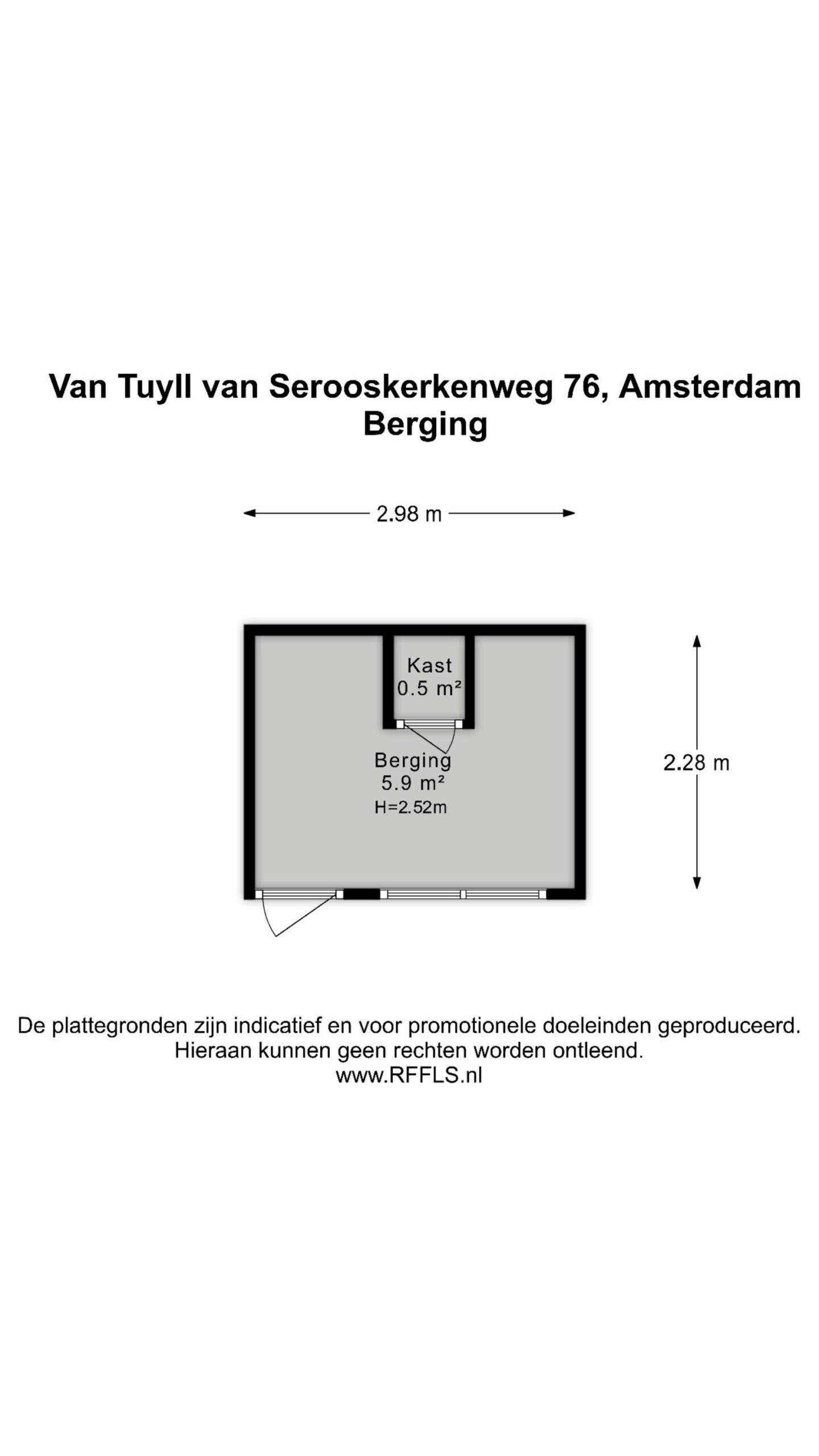 Van Tuyll van Serooskerkenweg 76 in AMSTERDAM-26