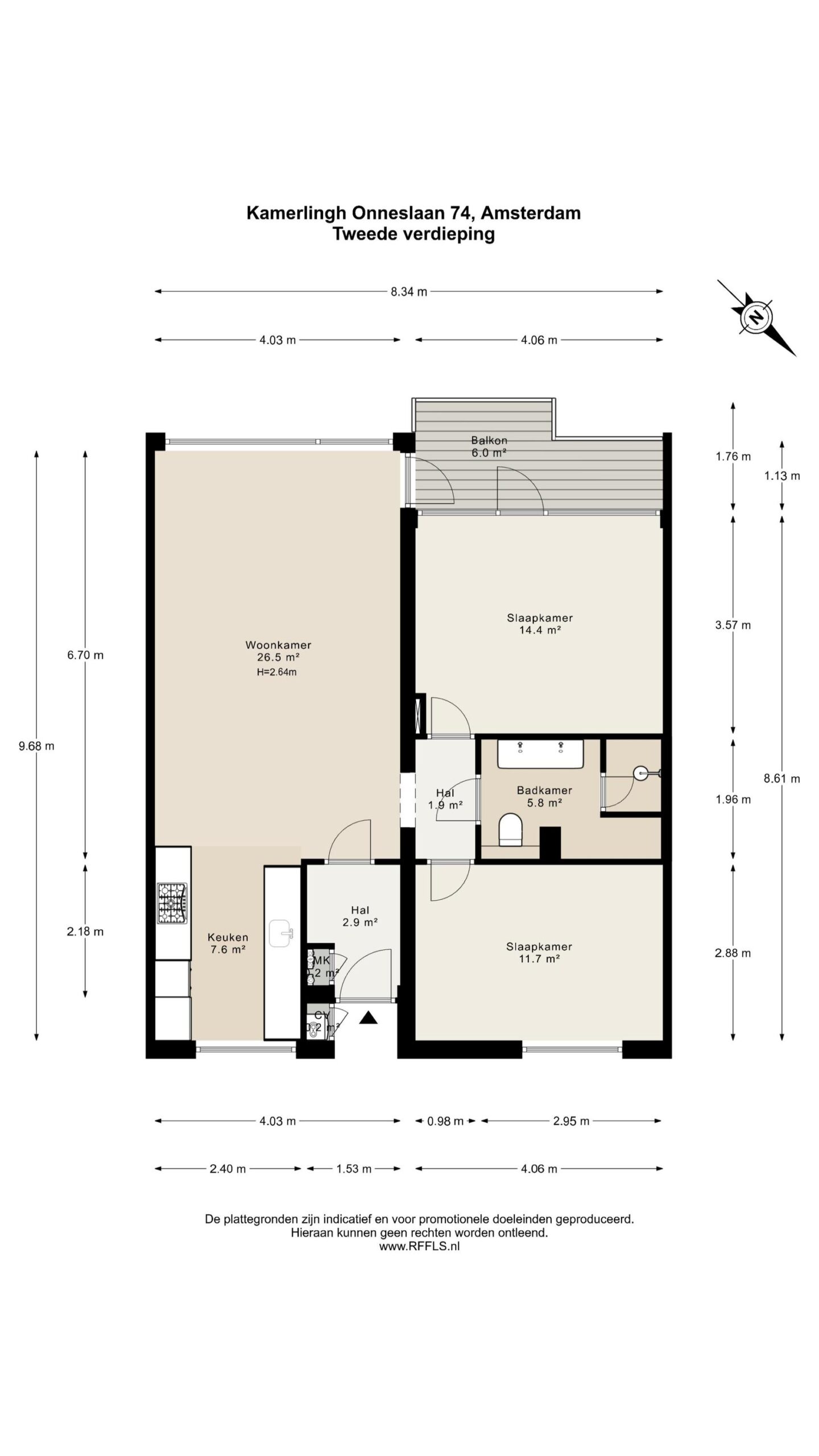 Kamerlingh Onneslaan 74 in AMSTERDAM-30