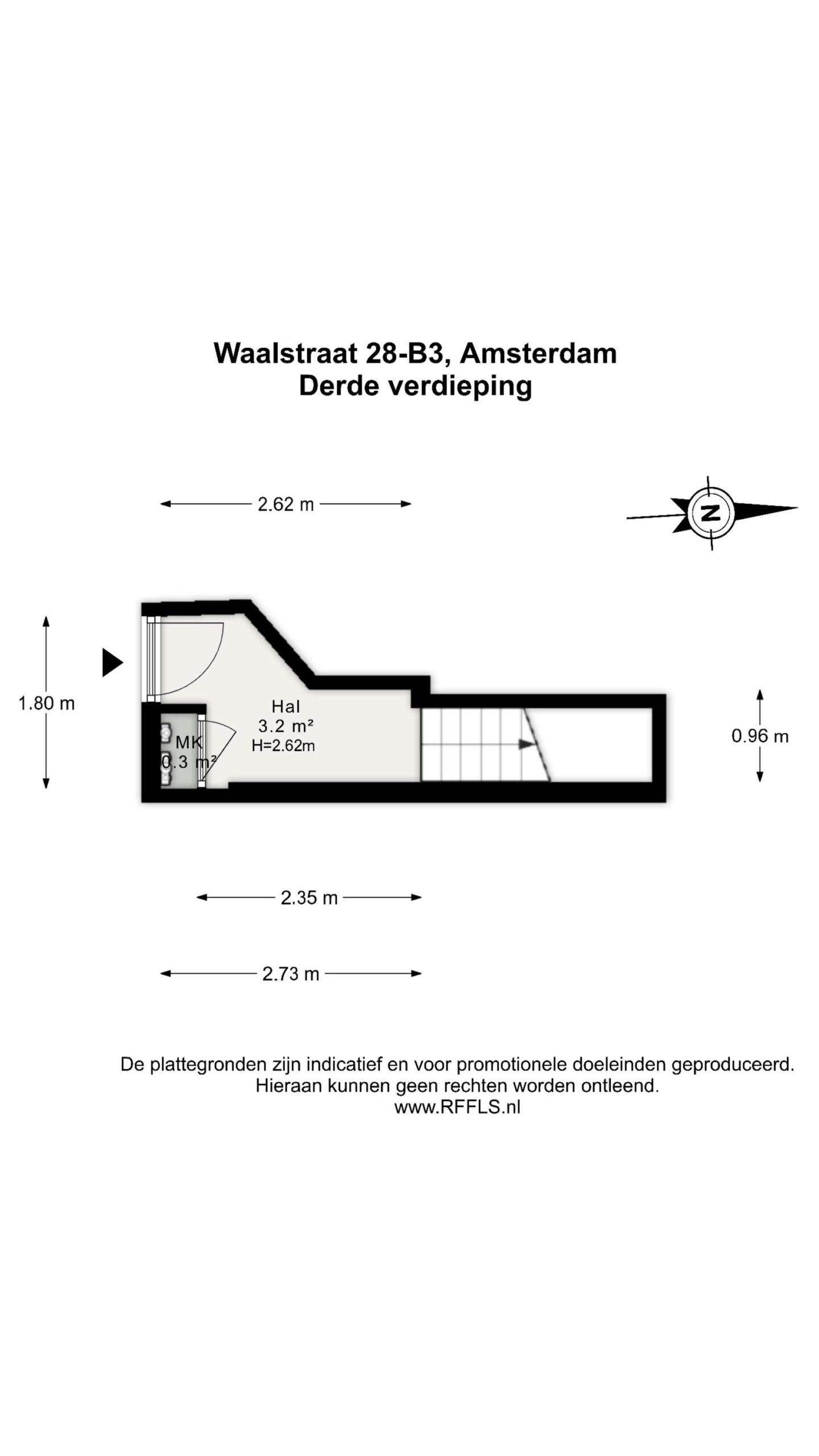 Waalstraat 28 B 3 in AMSTERDAM-28