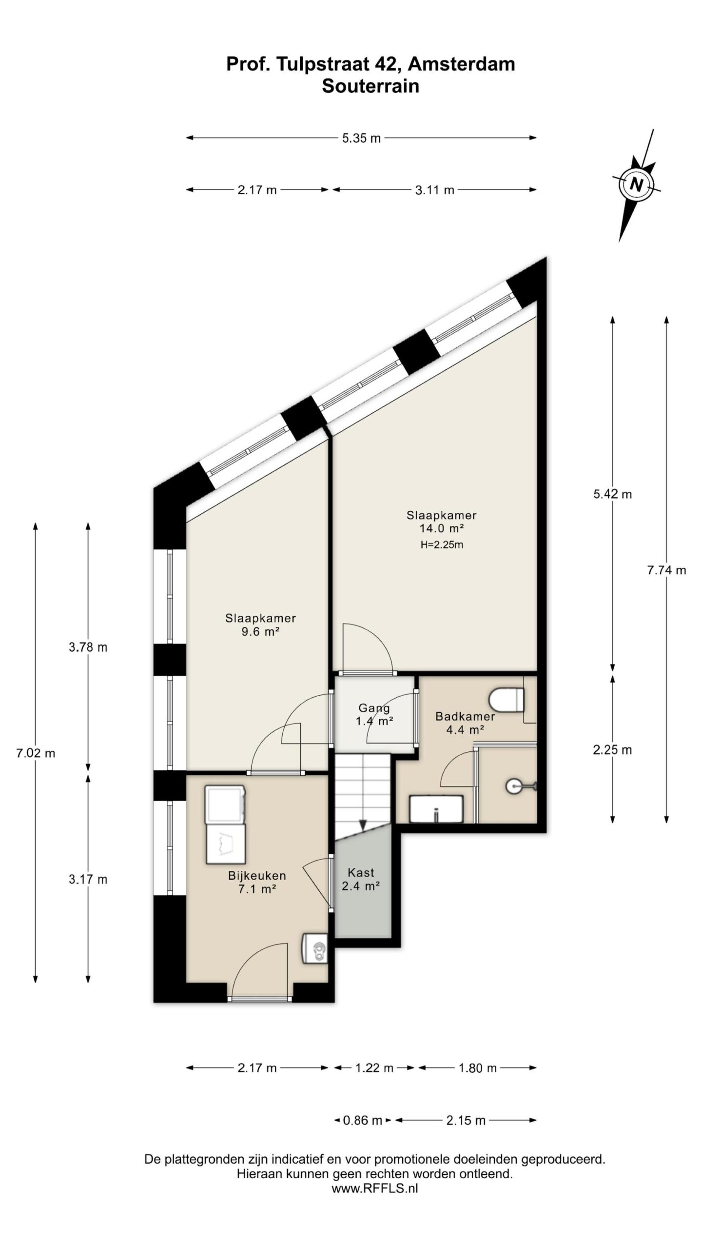 Prof. Tulpstraat 42 in AMSTERDAM-41