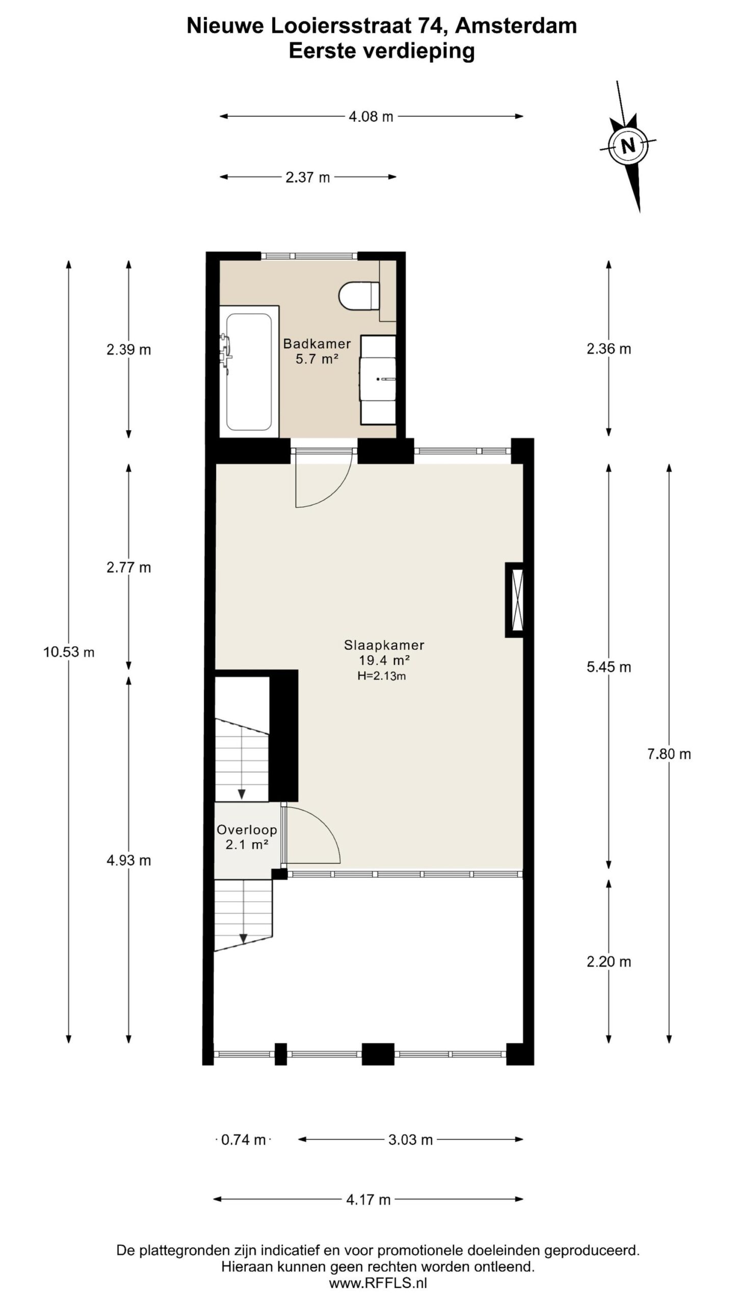 Nieuwe Looiersstraat 74 in AMSTERDAM-47