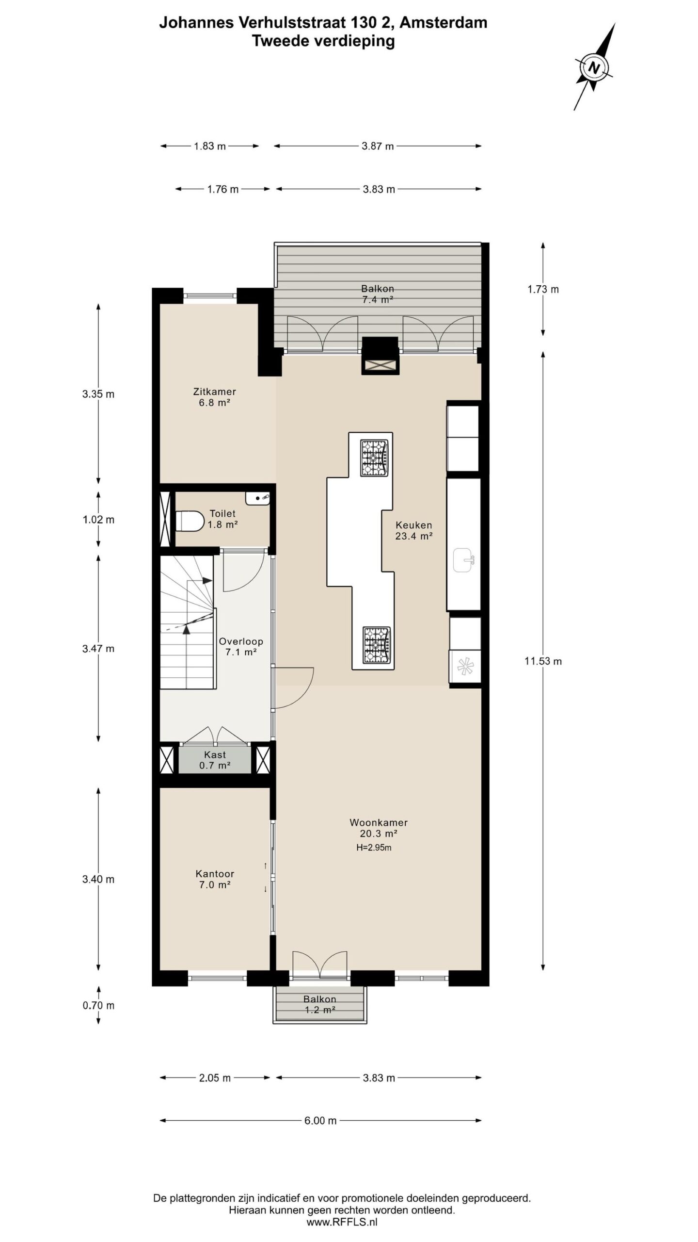 Johannes Verhulststraat 130 2 in AMSTERDAM-46