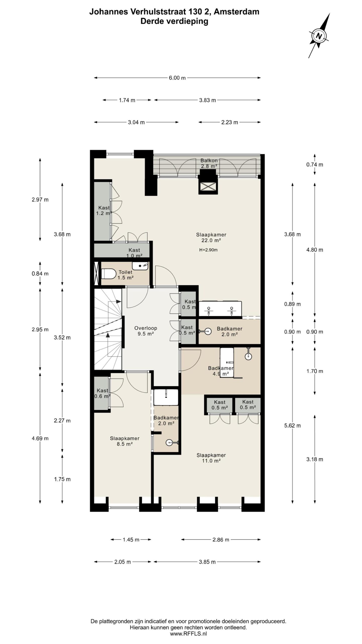 Johannes Verhulststraat 130 2 in AMSTERDAM-48