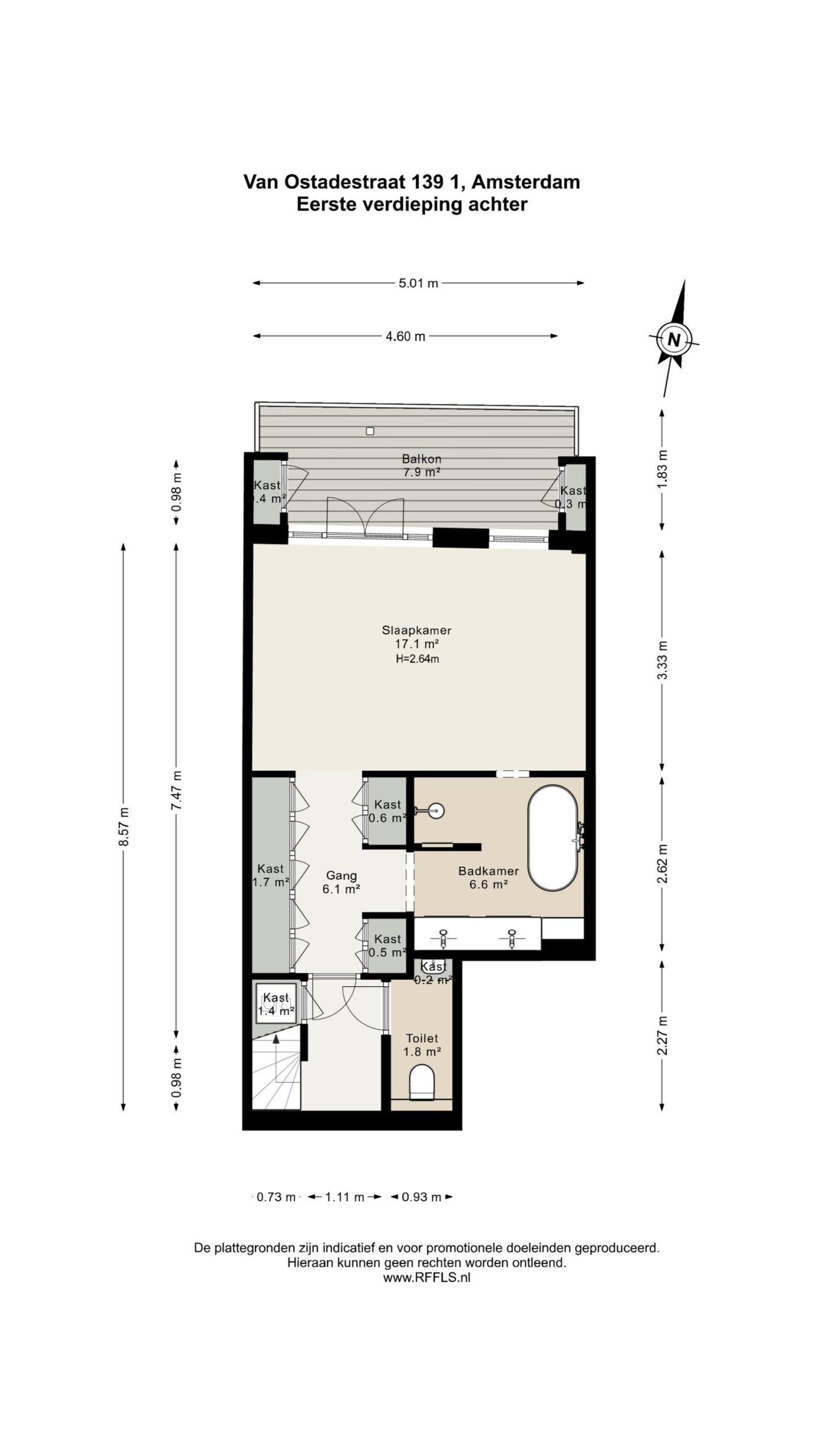 Van Ostadestraat 139 1 in AMSTERDAM-40