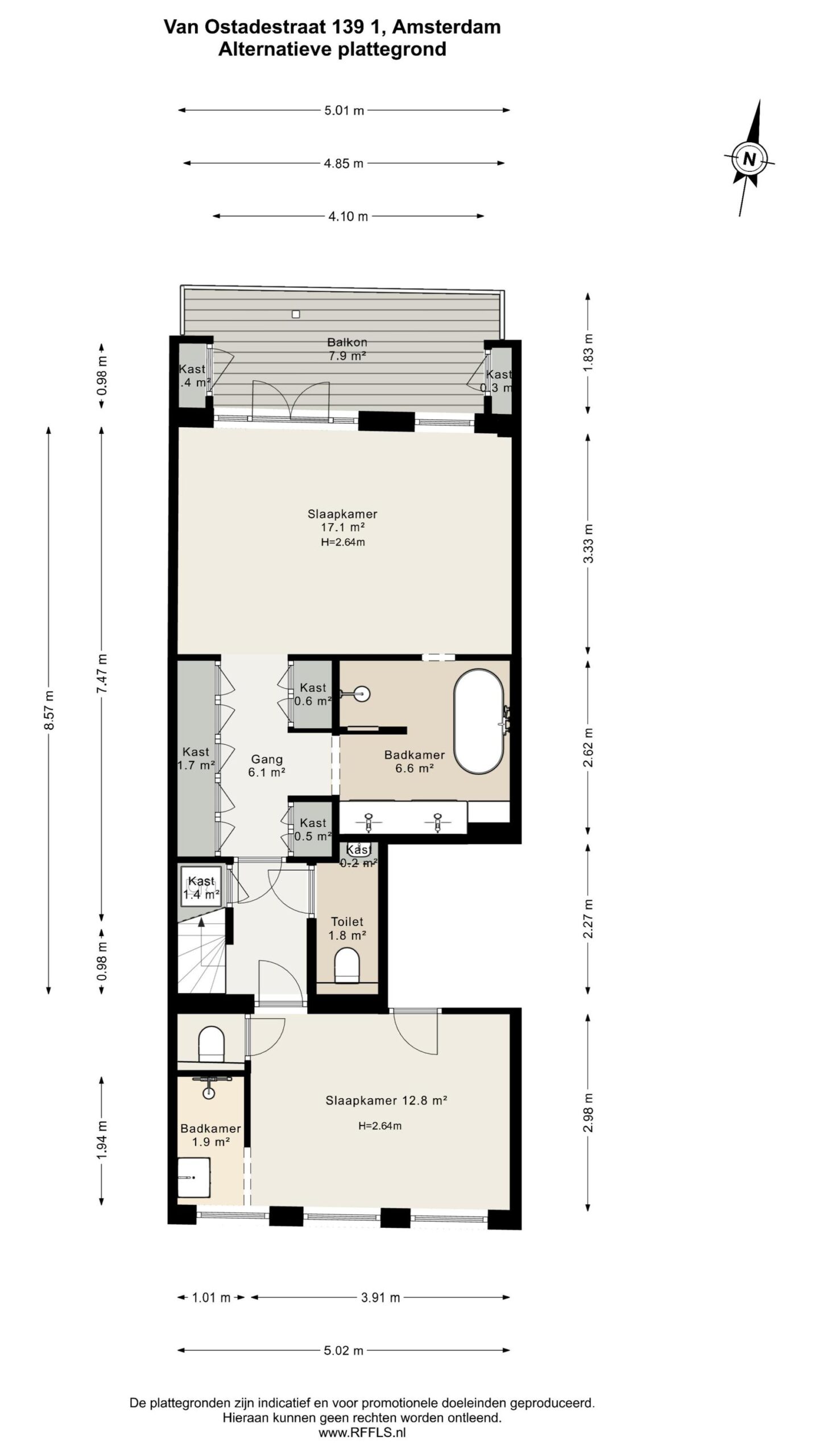 Van Ostadestraat 139 1 in AMSTERDAM-44