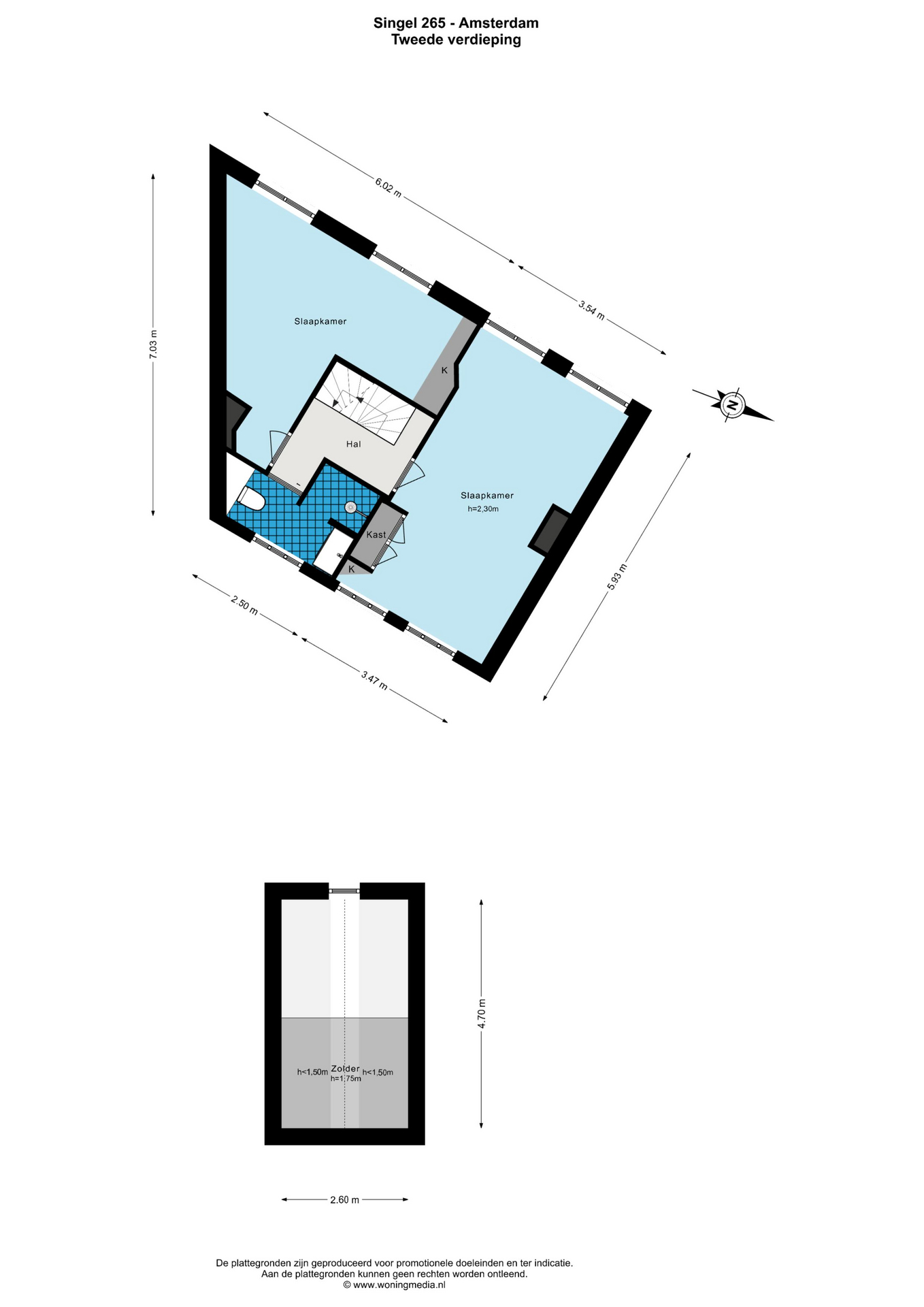 Singel 265 A in AMSTERDAM-75