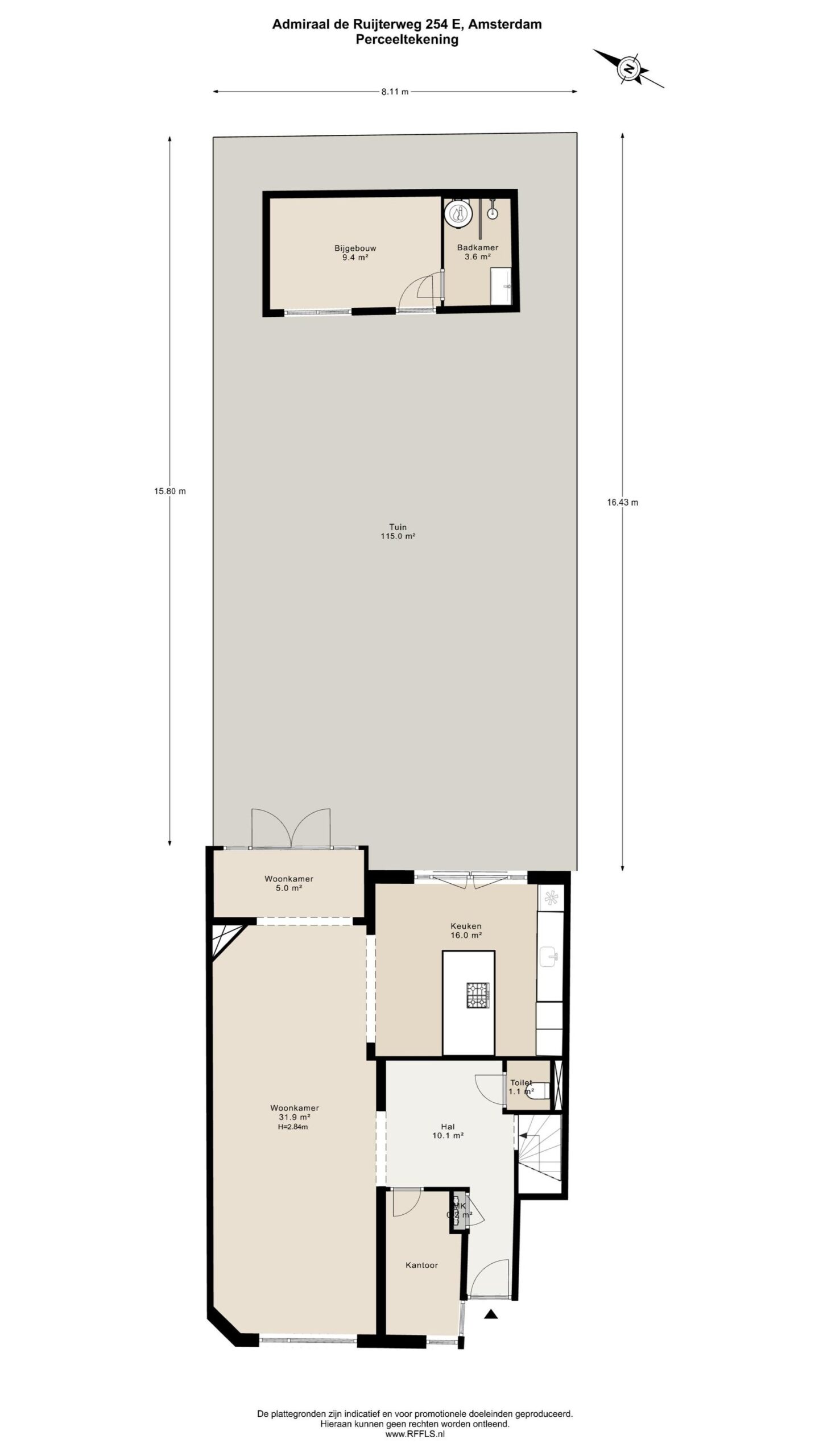 Admiraal De Ruijterweg 254 E in AMSTERDAM-38