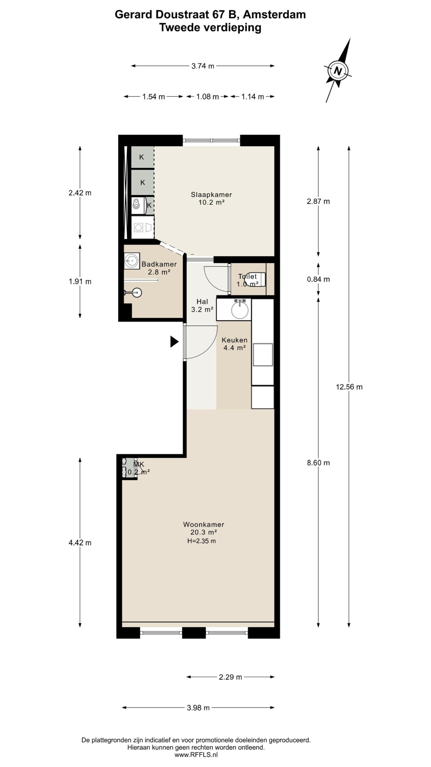 Gerard Doustraat 67 B in AMSTERDAM-17