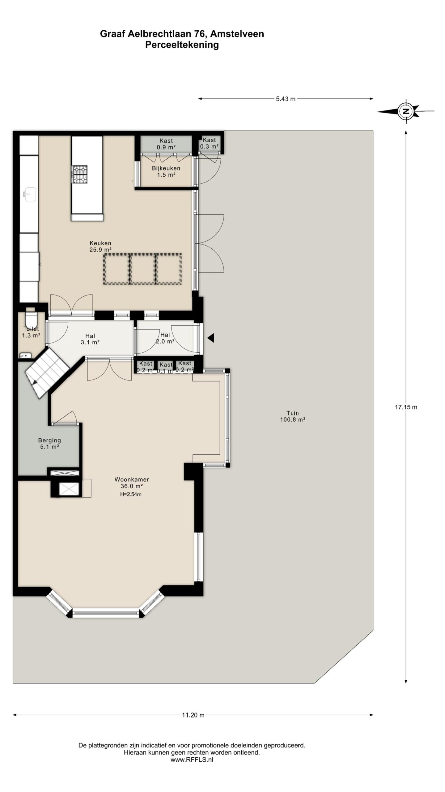 Graaf Aelbrechtlaan 76 in AMSTELVEEN-36