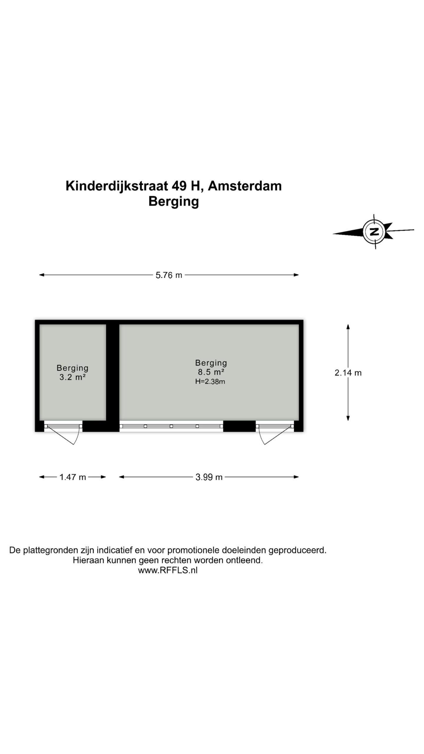 Kinderdijkstraat 49 H in AMSTERDAM-33