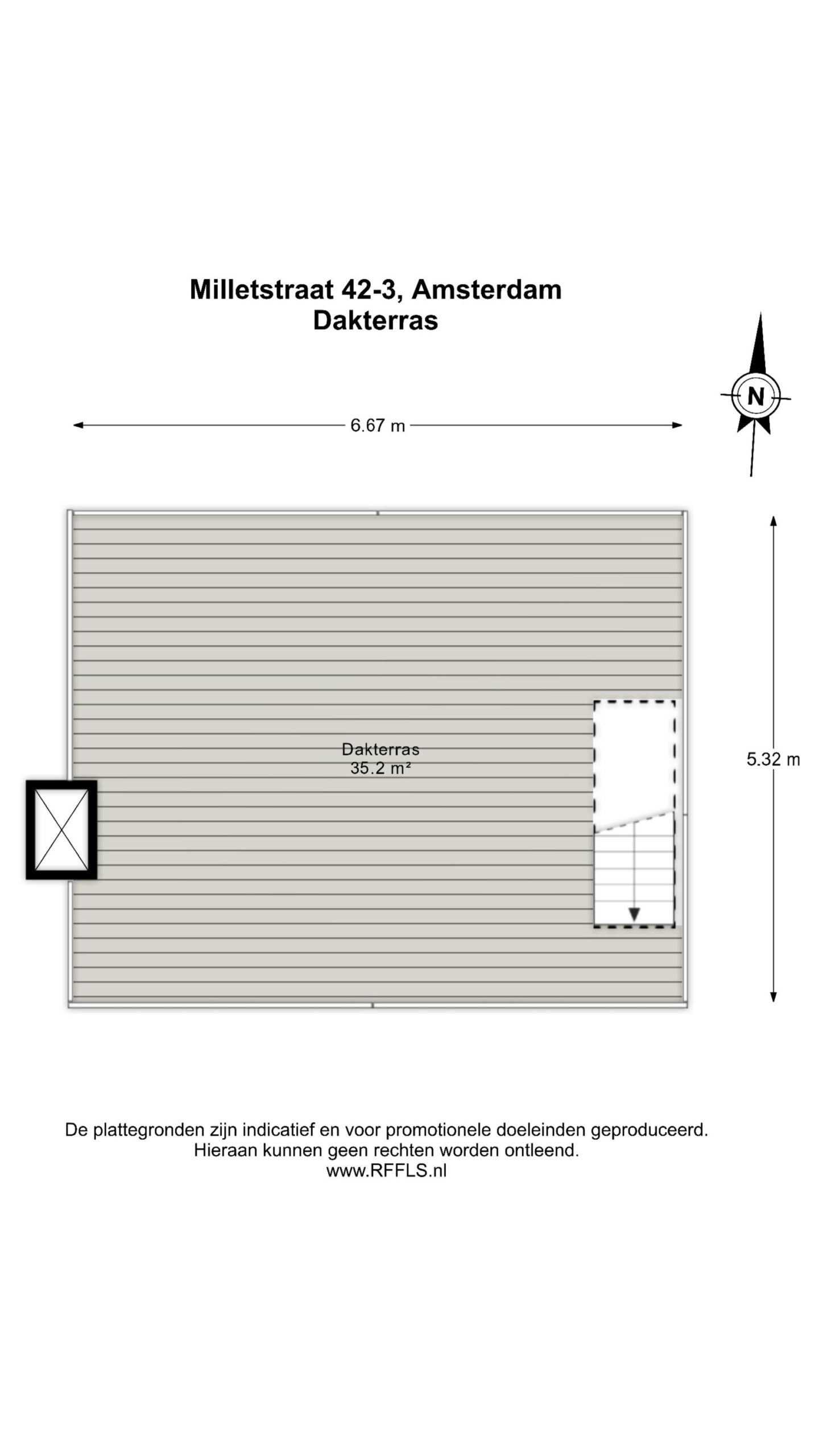 Milletstraat 42 3 in AMSTERDAM-42