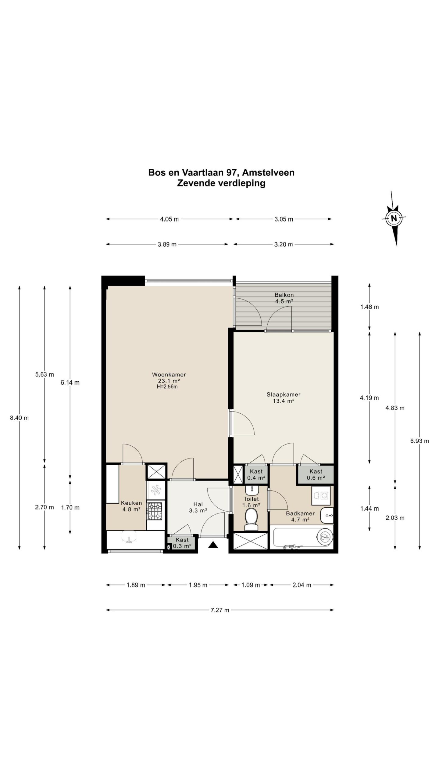 Bos en Vaartlaan 97 in AMSTELVEEN-33