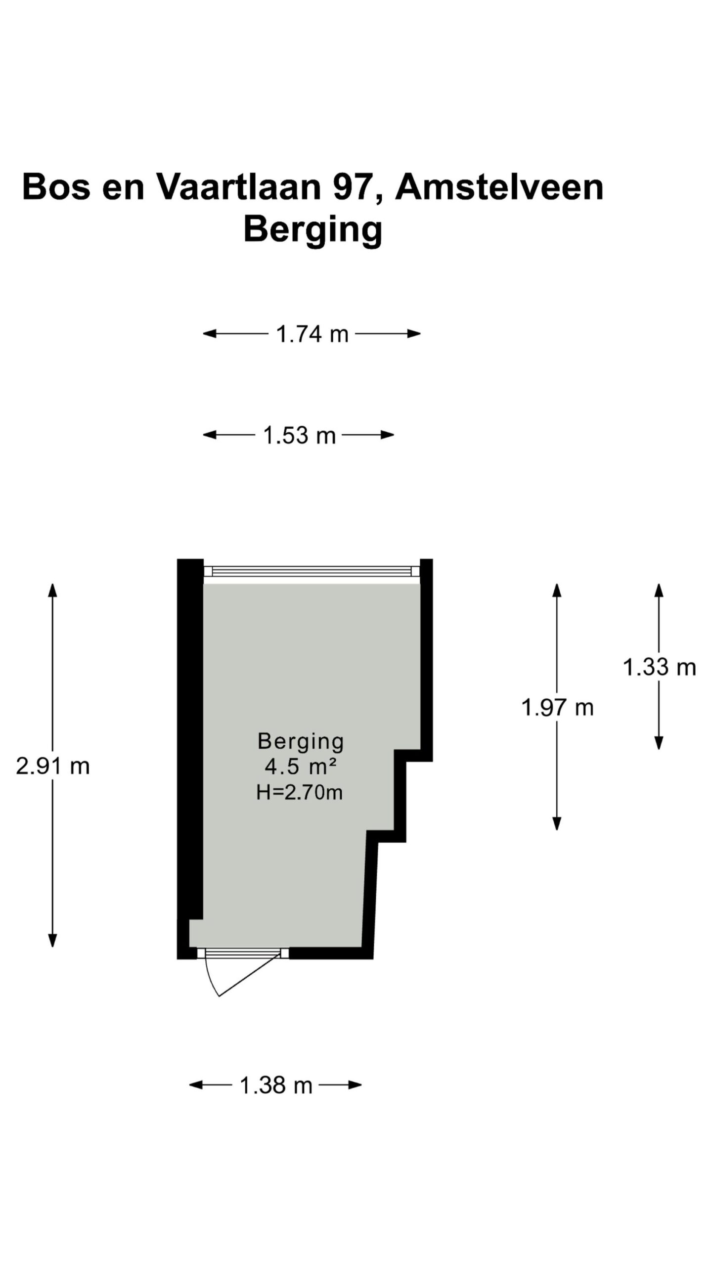 Bos en Vaartlaan 97 in AMSTELVEEN-35