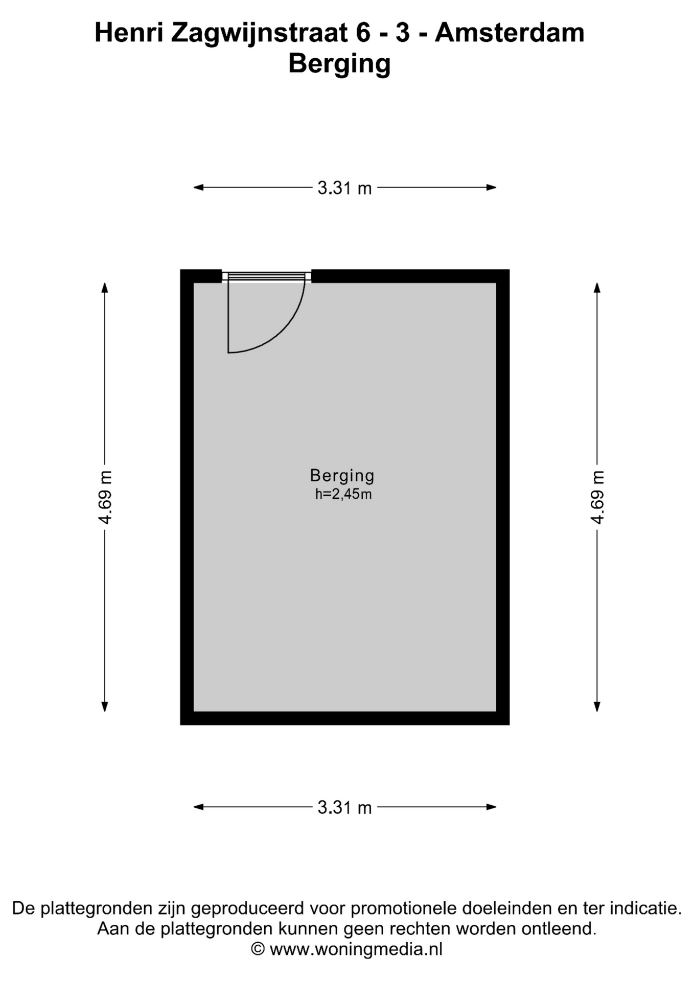 Henri Zagwijnstraat 6 3 in AMSTERDAM-28