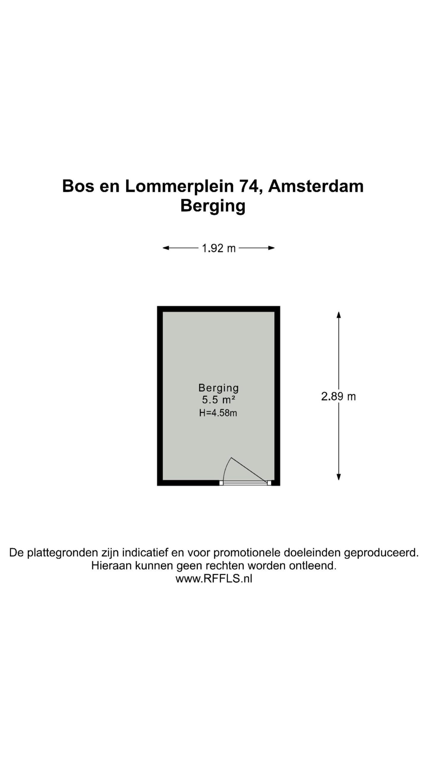 Bos en Lommerplein 74 in AMSTERDAM-43