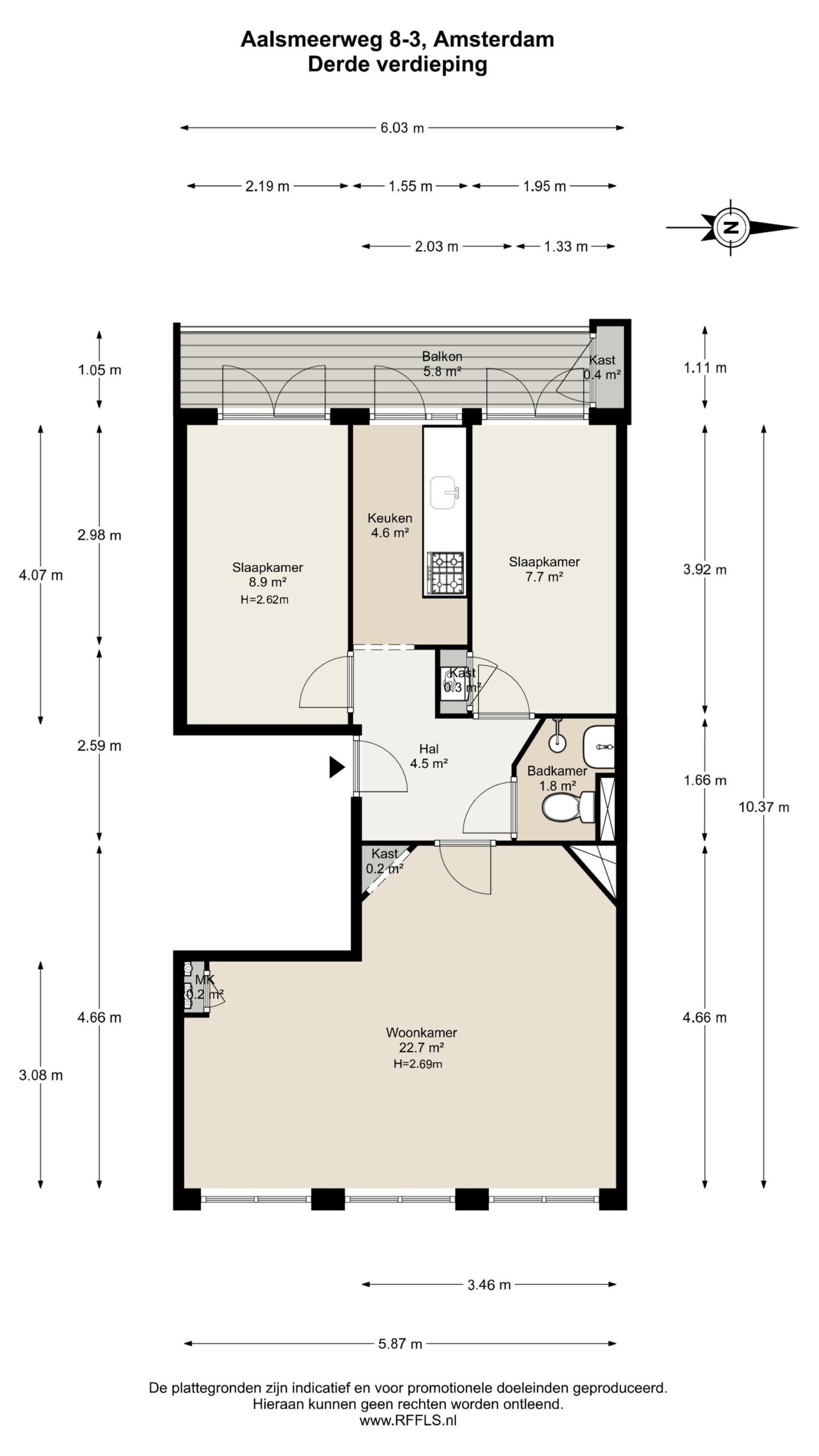 Aalsmeerweg 8 3 in AMSTERDAM-18