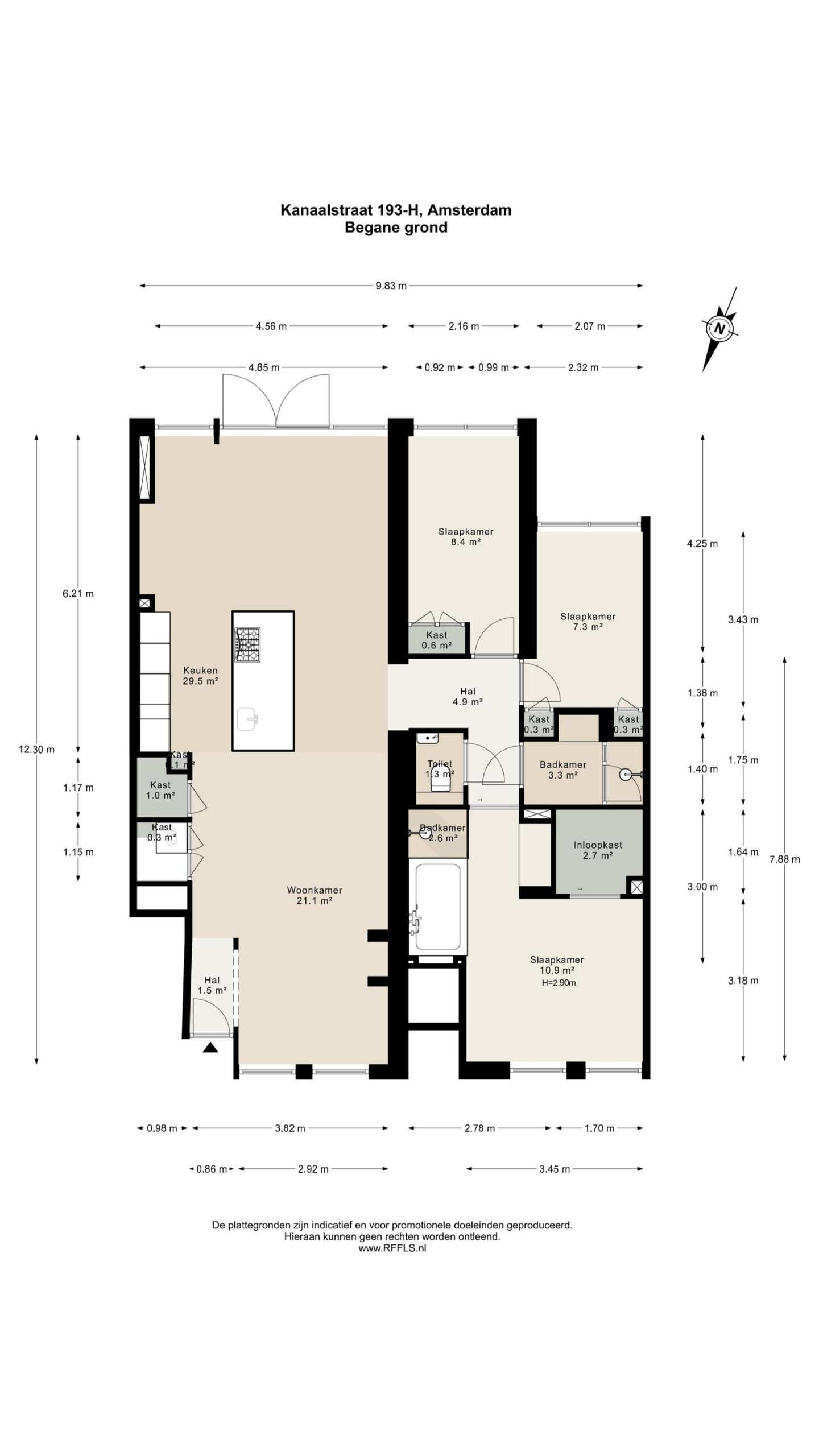 Kanaalstraat 193 H in AMSTERDAM-49