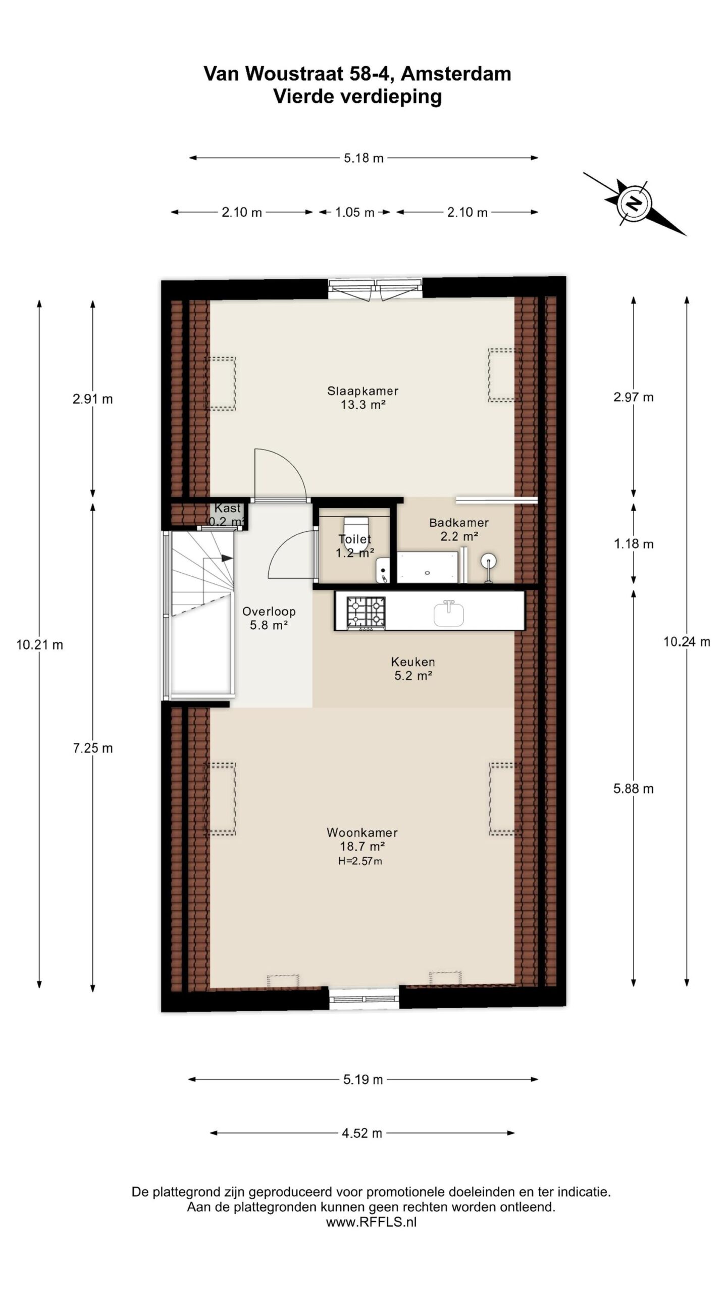 Van Woustraat 58 4 in AMSTERDAM-32