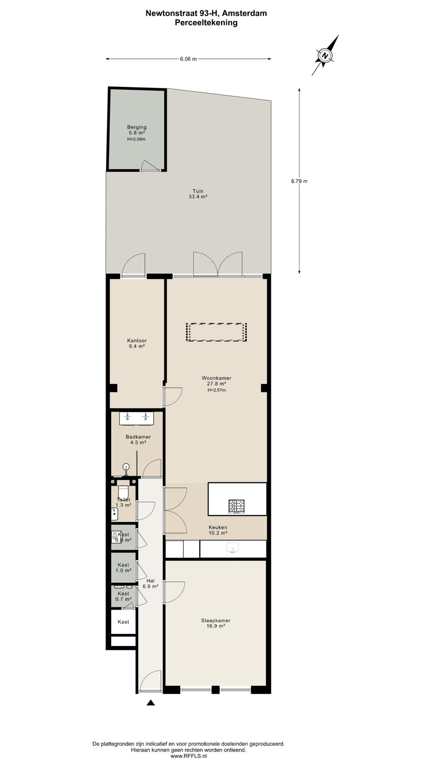 Newtonstraat 93 A in AMSTERDAM-36