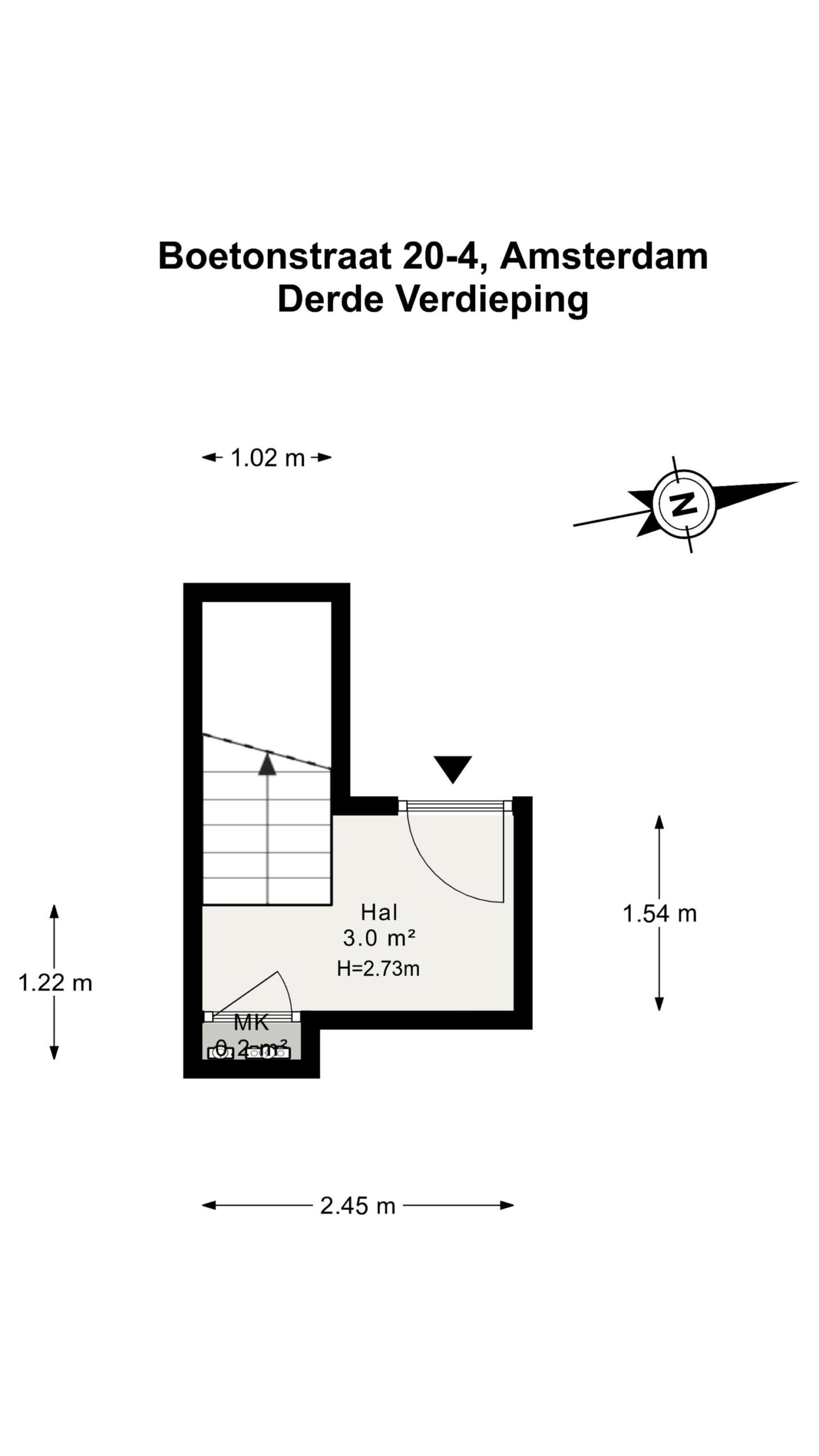 Boetonstraat 20 4 in AMSTERDAM-21