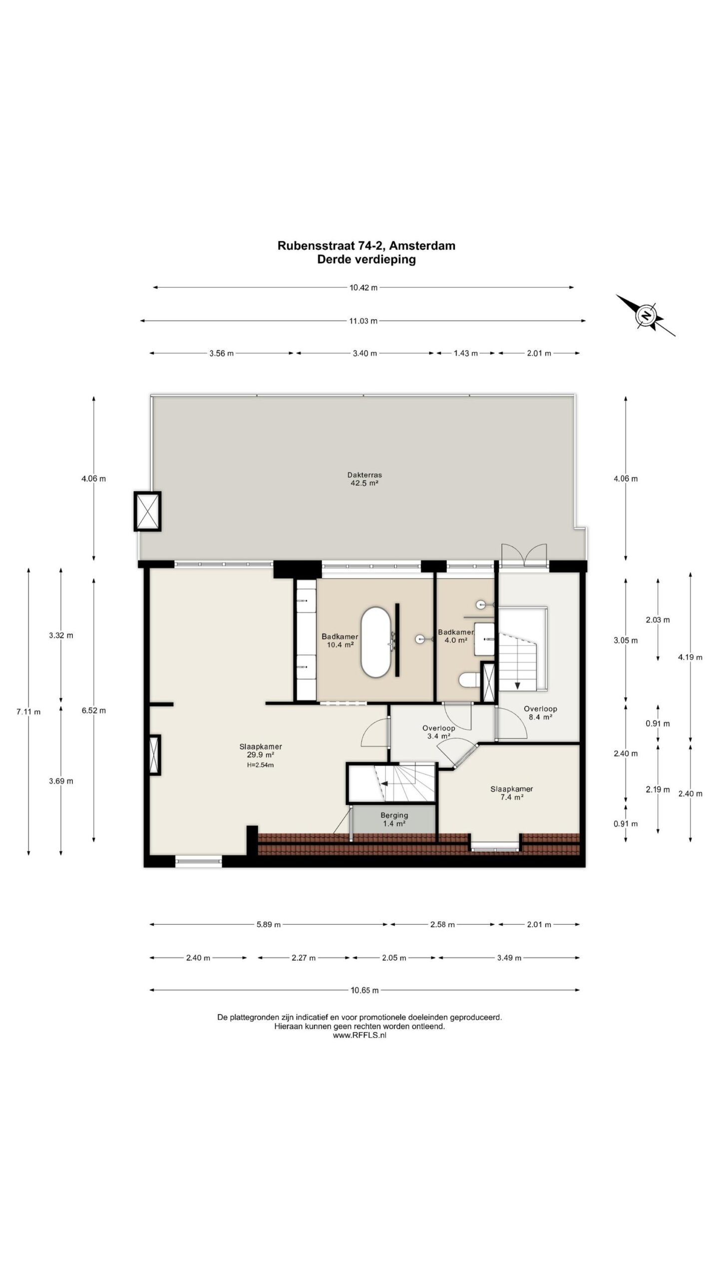 Rubensstraat 74 2 in AMSTERDAM-41