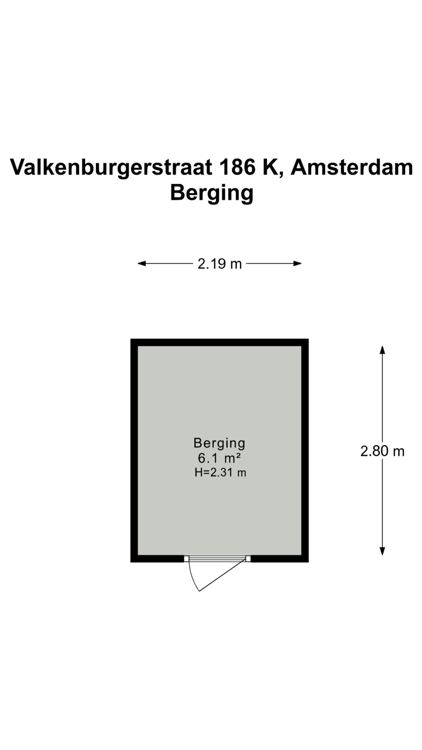 Valkenburgerstraat 186 K in AMSTERDAM-23