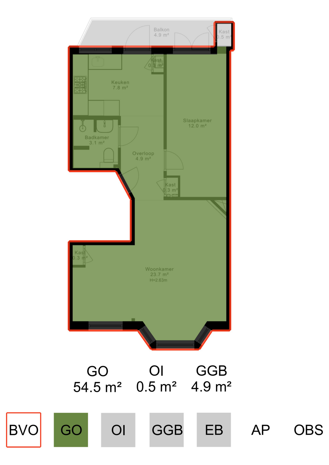 Boterdiepstraat 9 1 in AMSTERDAM-33