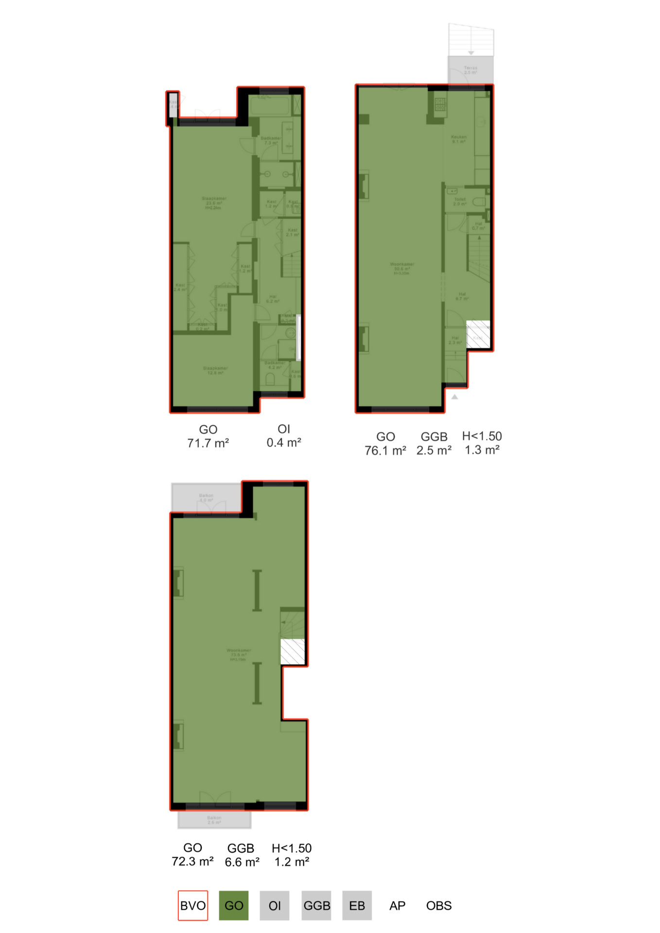 Van Baerlestraat 152 H in AMSTERDAM-67