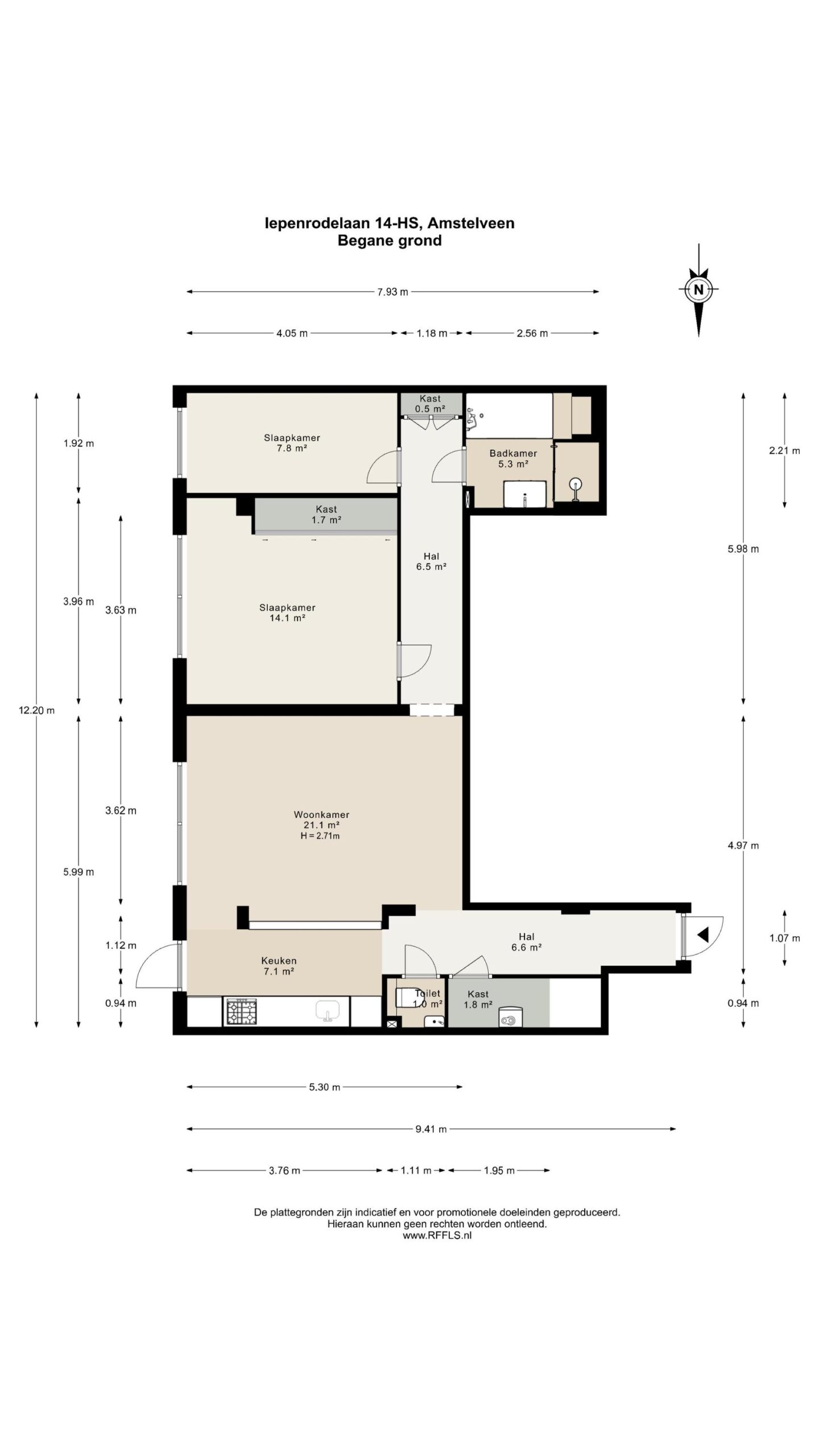 Iepenrodelaan 14 HS in AMSTELVEEN-28