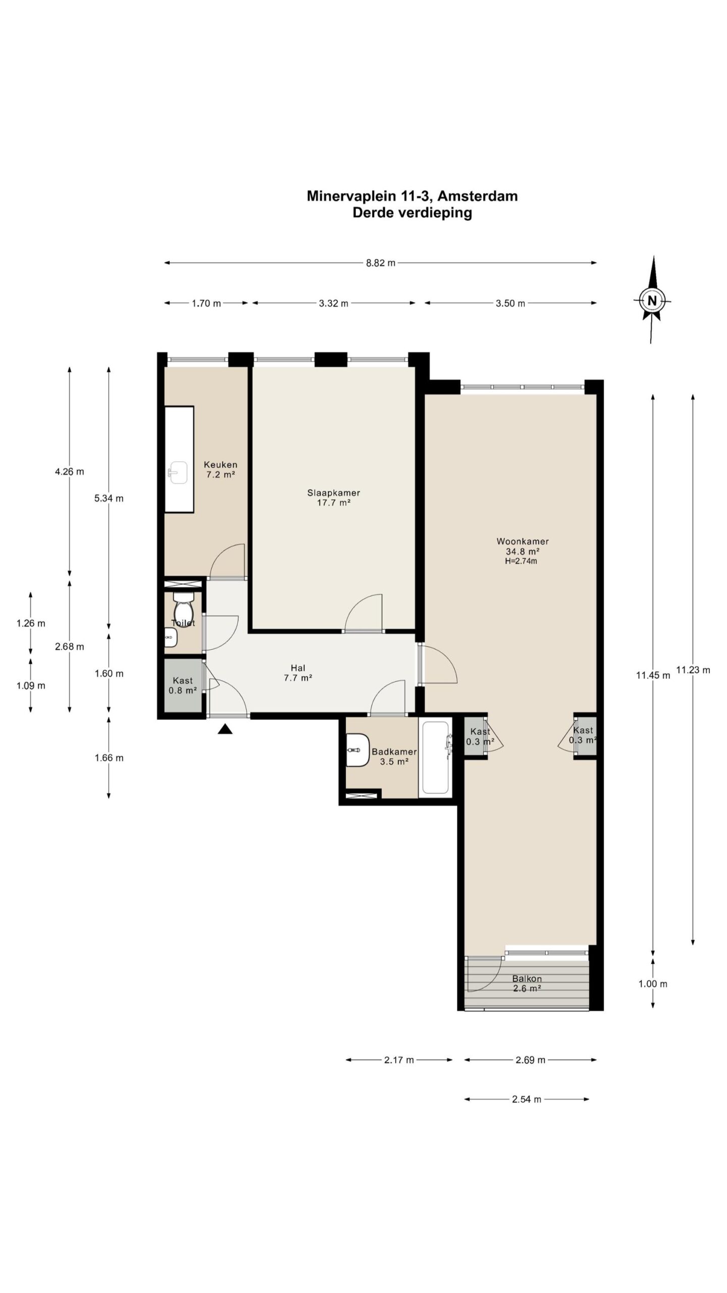 Minervaplein 11 3 in AMSTERDAM-31