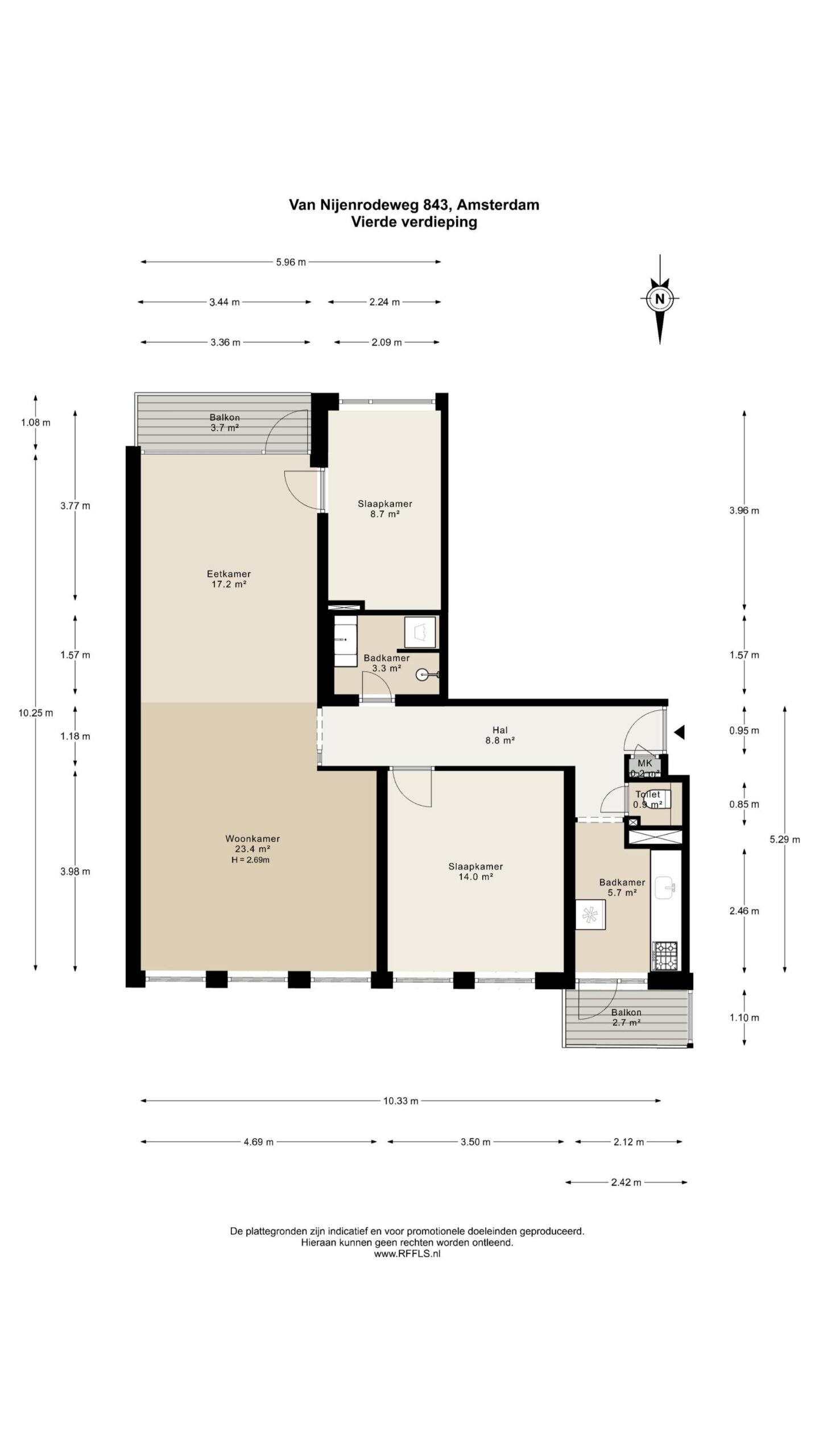 Van Nijenrodeweg 843 in AMSTERDAM-28