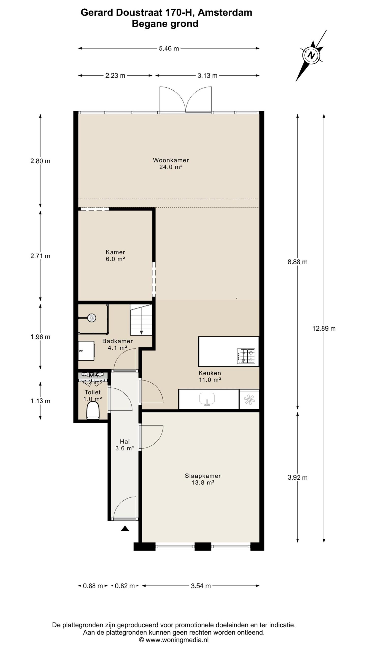 Gerard Doustraat 170 H in AMSTERDAM-40