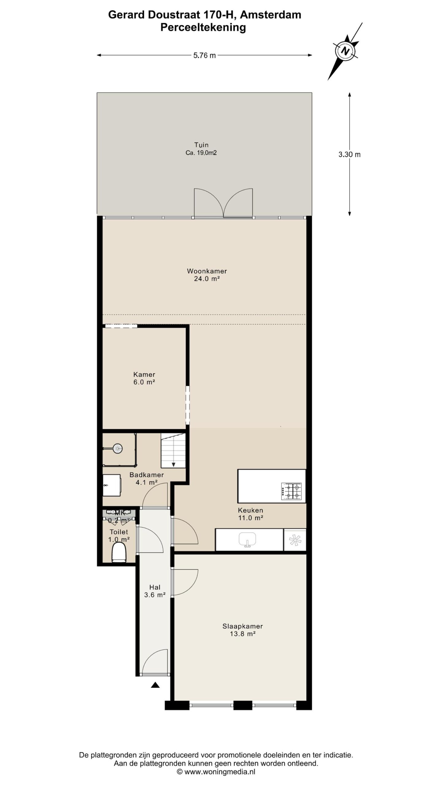 Gerard Doustraat 170 H in AMSTERDAM-42