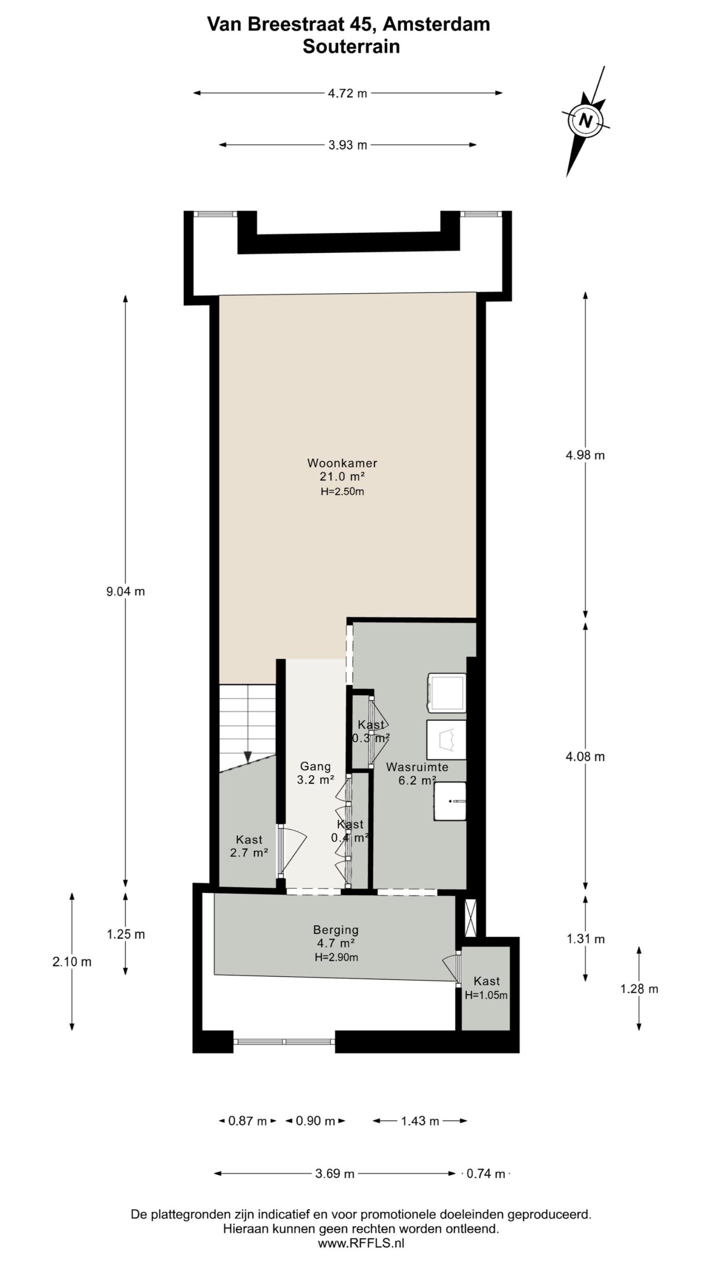 Van Breestraat 45 in AMSTERDAM-64