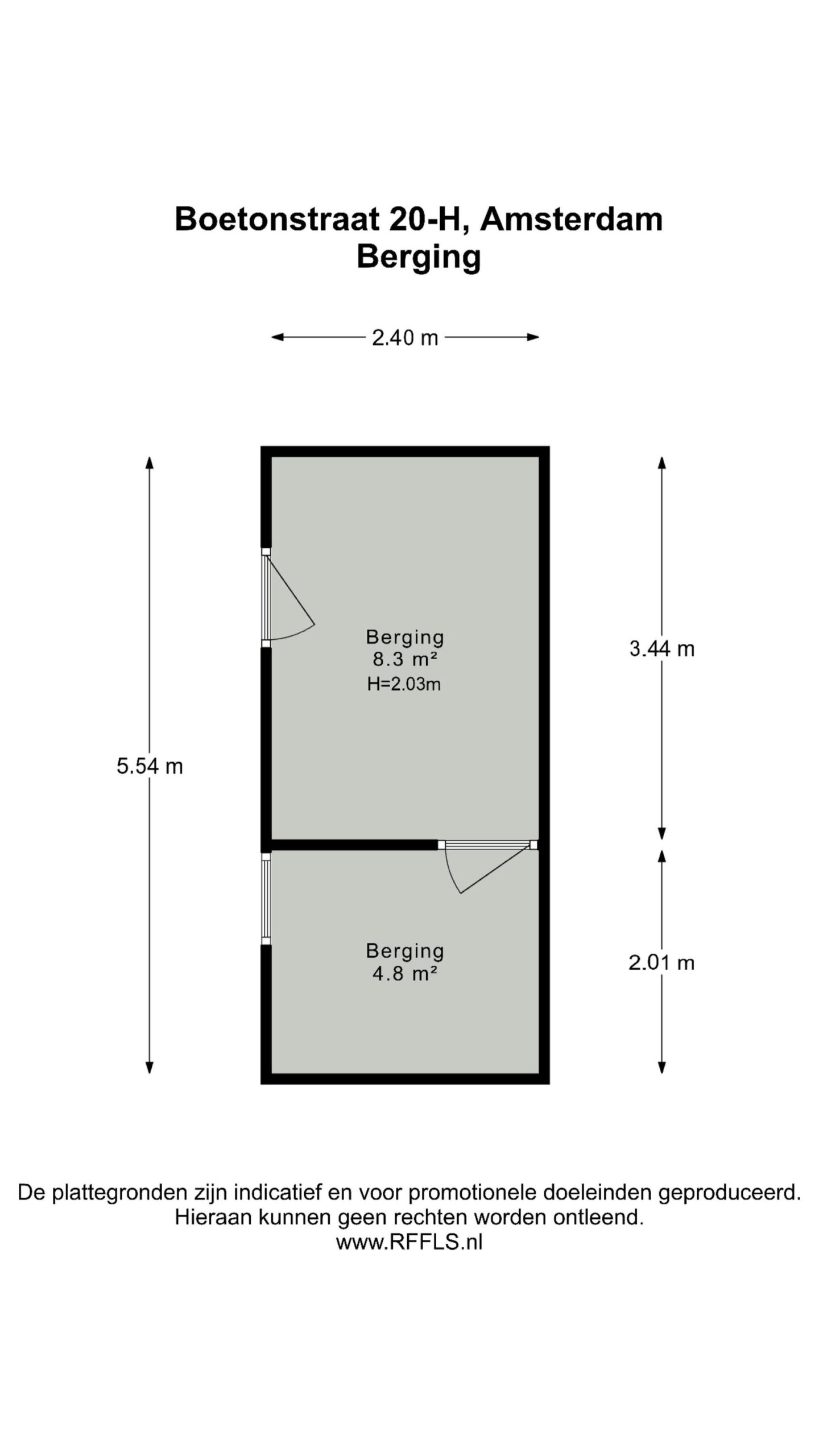 Boetonstraat 20 H in AMSTERDAM-26