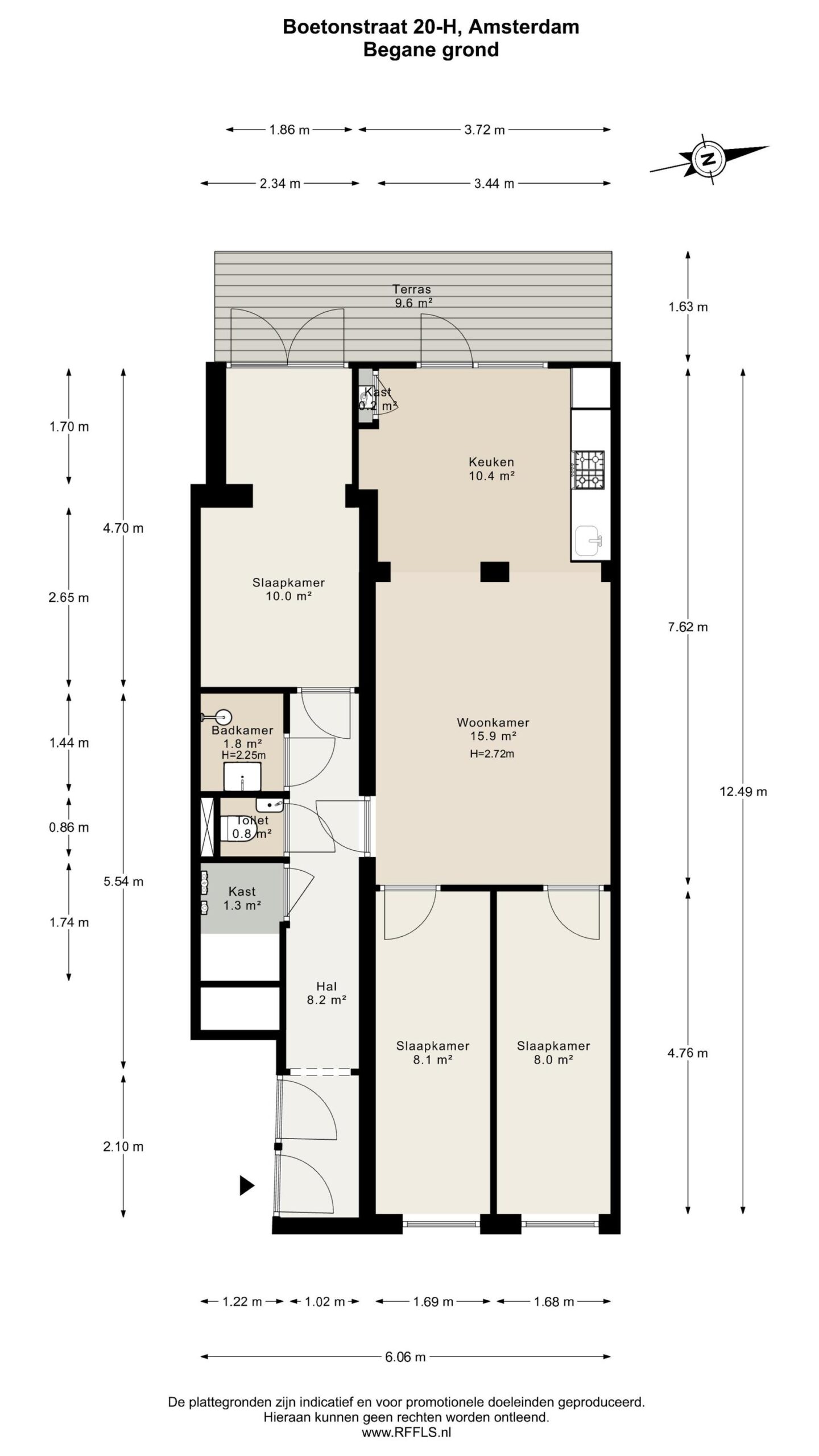 Boetonstraat 20 H in AMSTERDAM-22