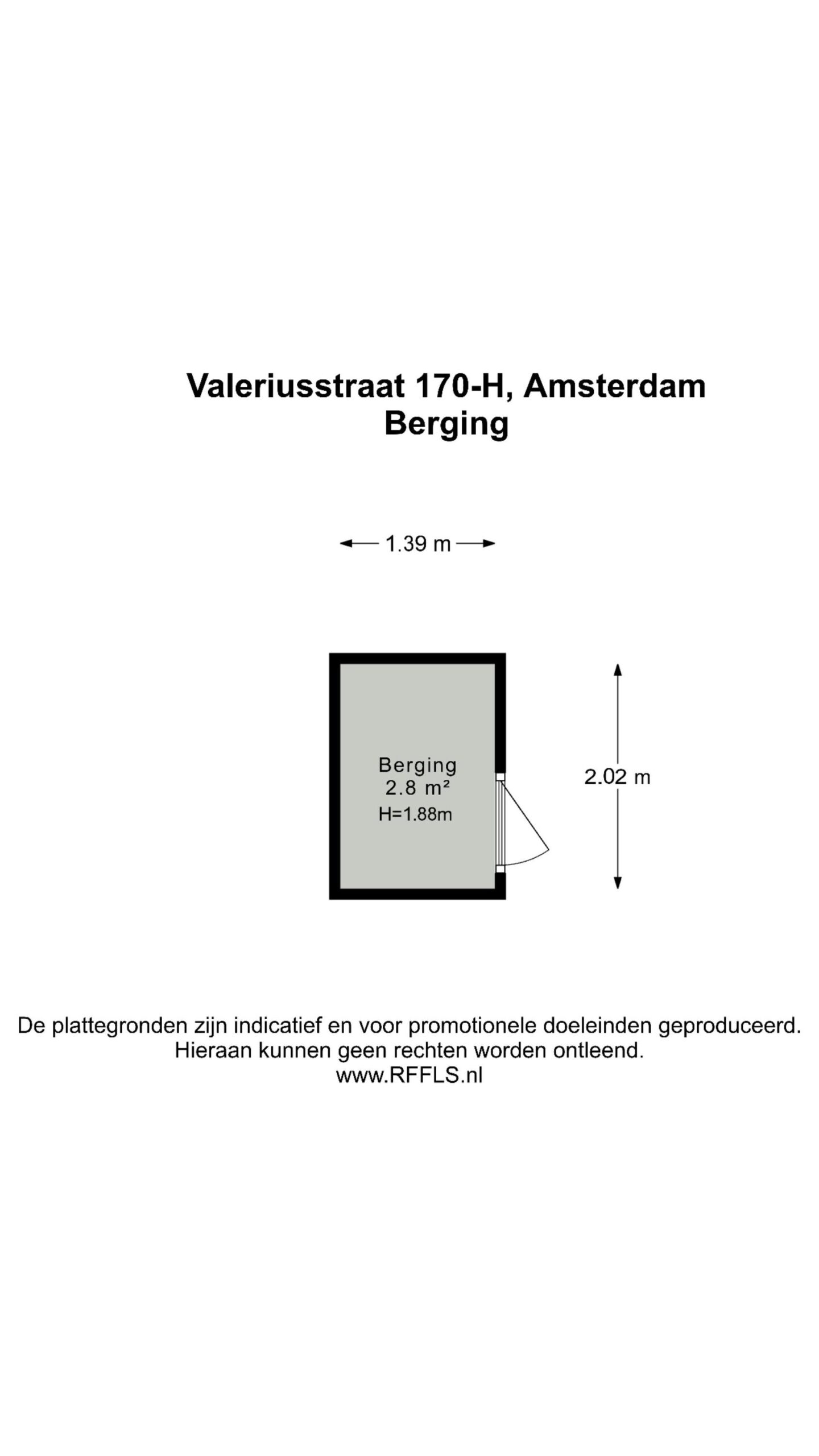 Valeriusstraat 170 H in AMSTERDAM-44
