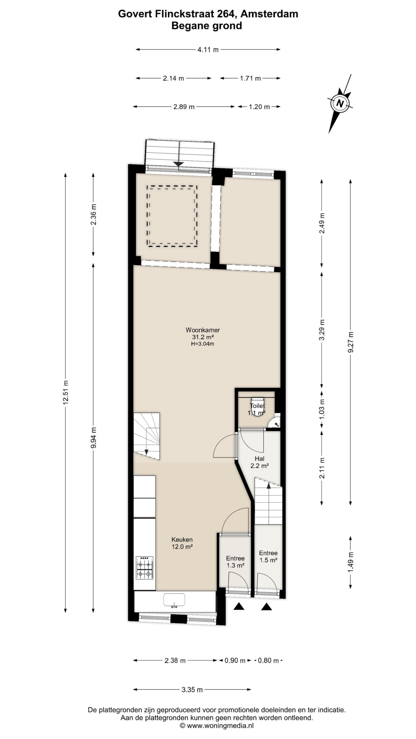 Govert Flinckstraat 264 H in AMSTERDAM-31