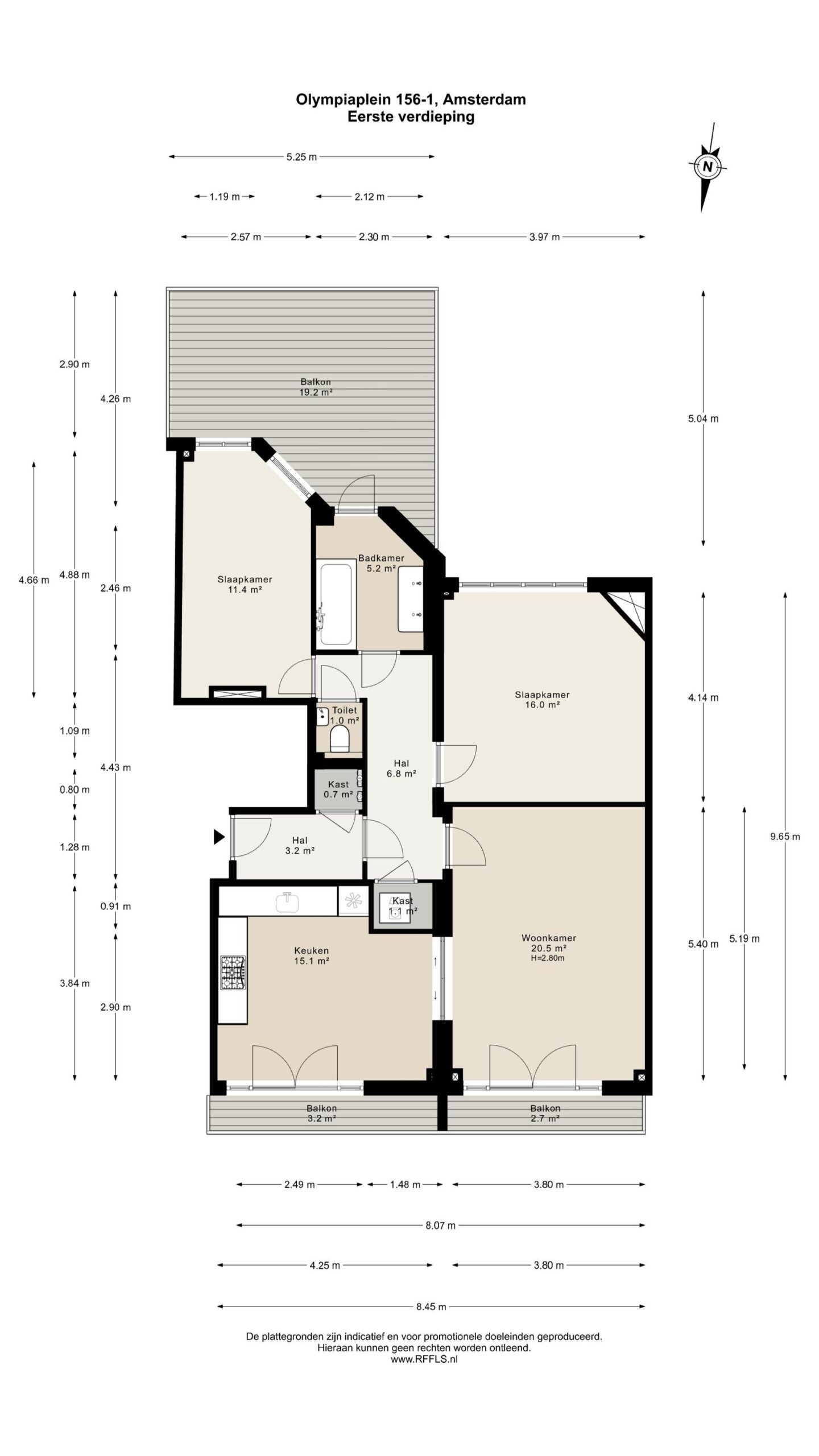 Olympiaplein 156 1 in AMSTERDAM-26