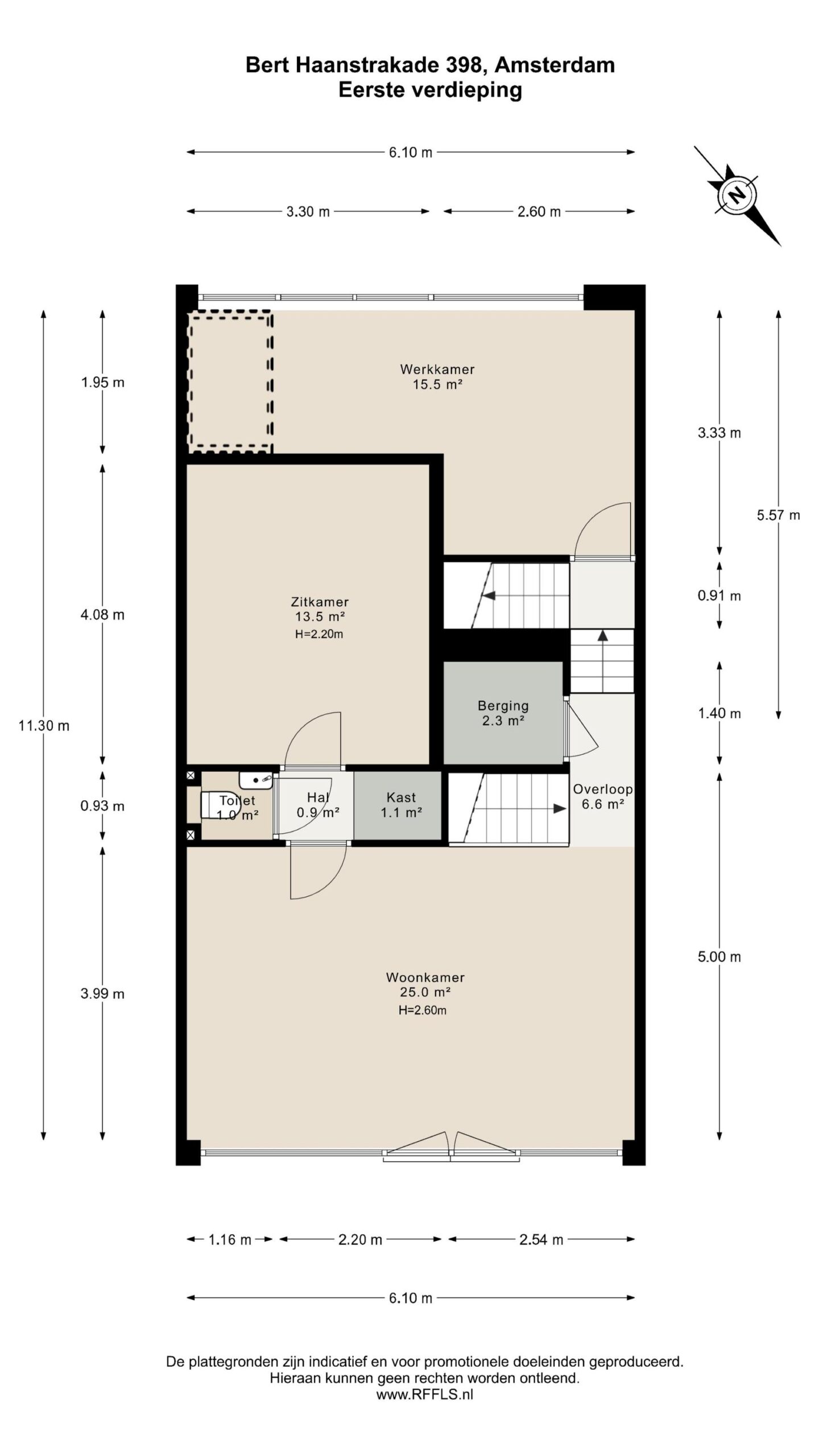 Bert Haanstrakade 398 in AMSTERDAM-63
